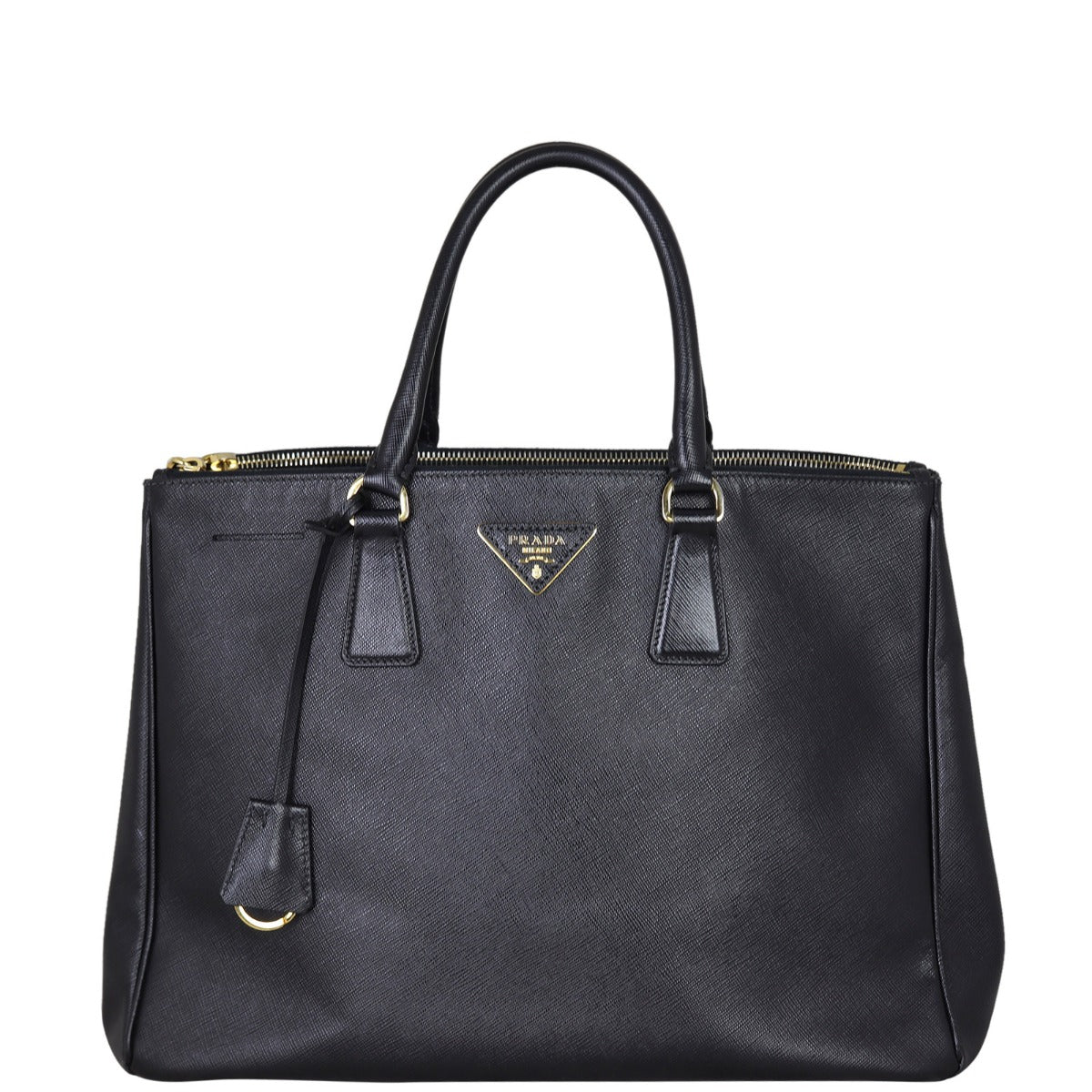 Prada Saffiano Lux Galleria Double Zip Tote Large