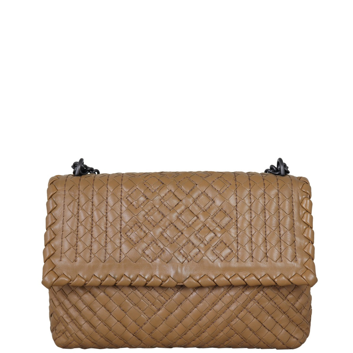 Bottega Veneta Intrecciato Olimpia Bag Small