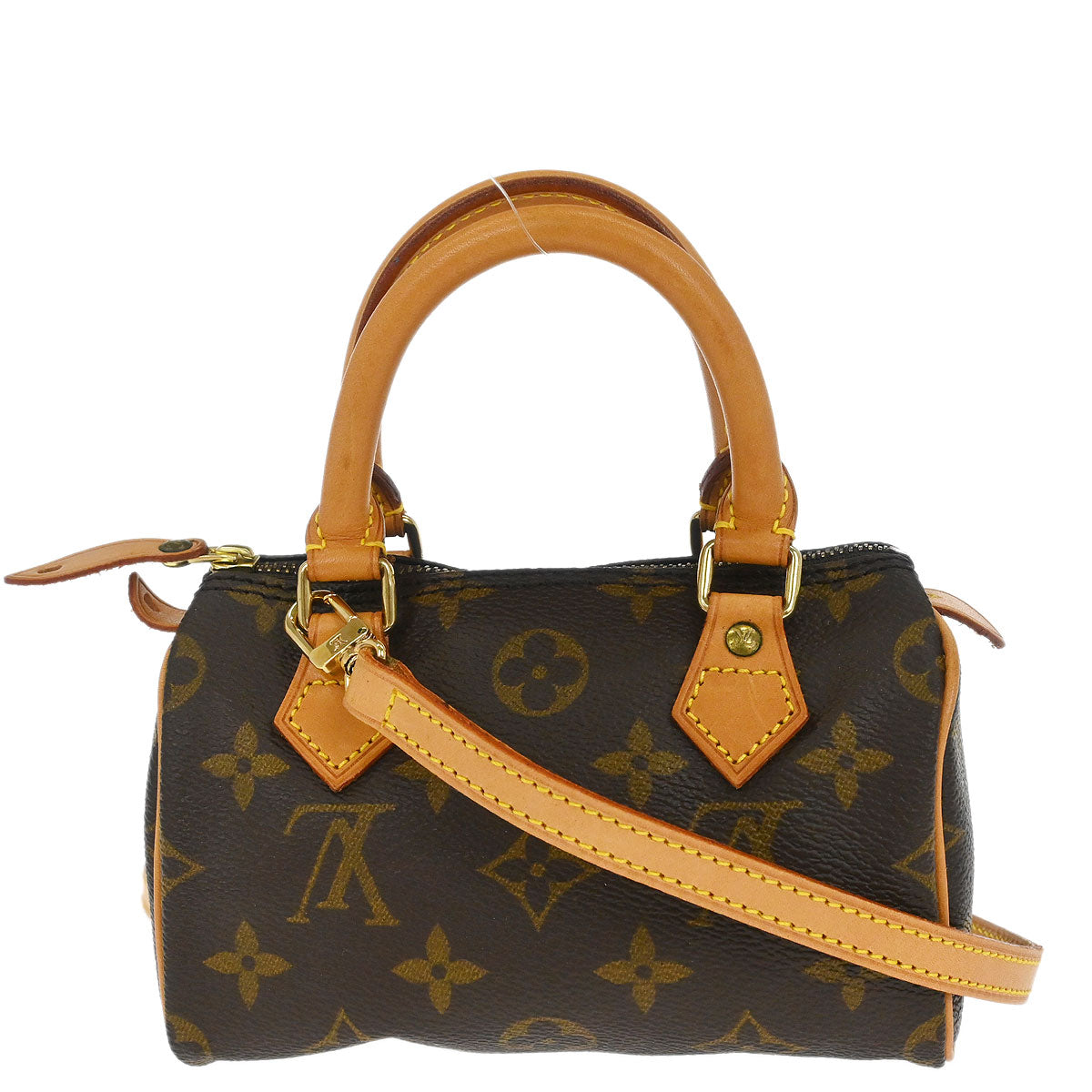 Louis Vuitton 1995 Monogram Mini 2way Shoulder Handbag M41534
