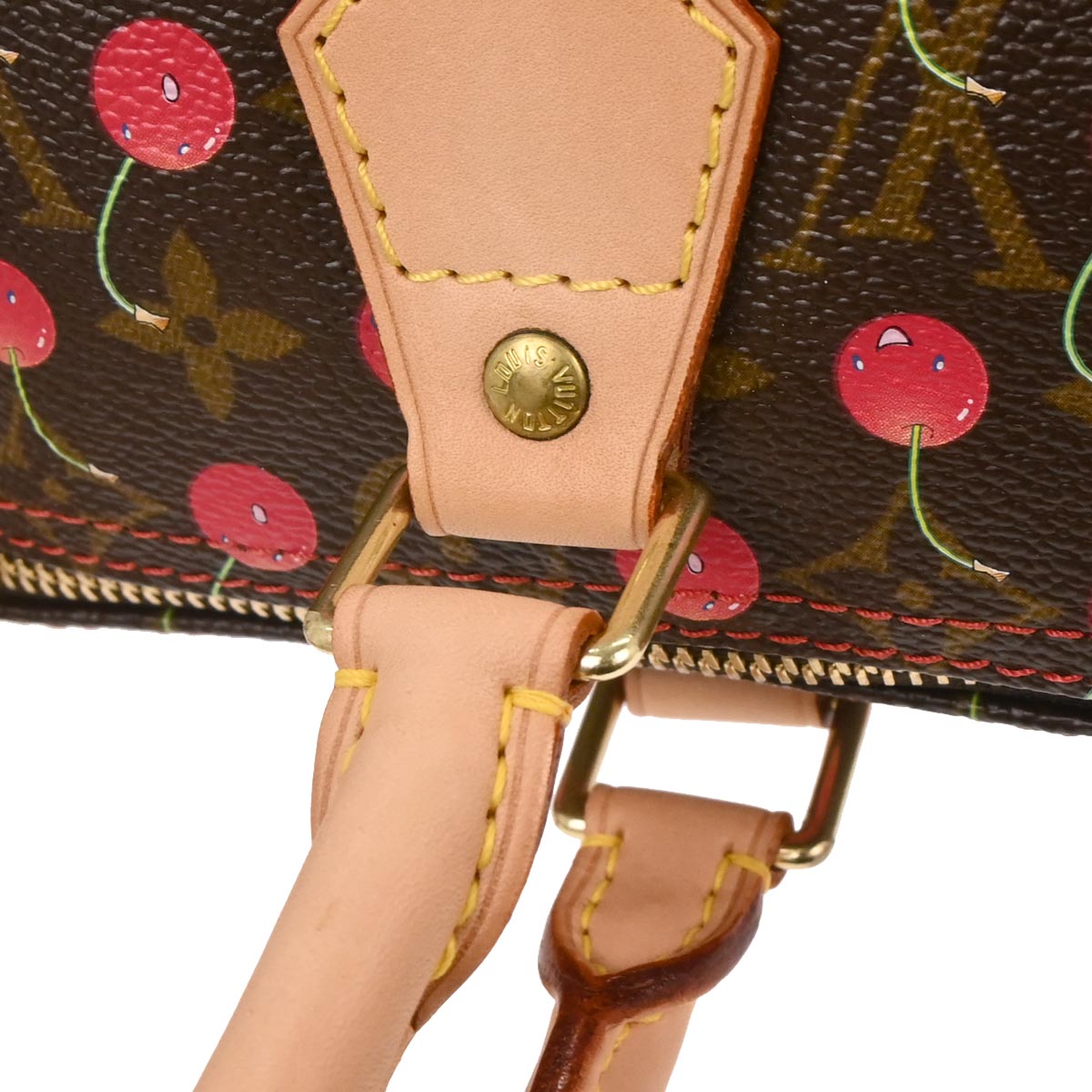 Louis Vuitton 2005 Monogram Cherry 25 Handbag M95009