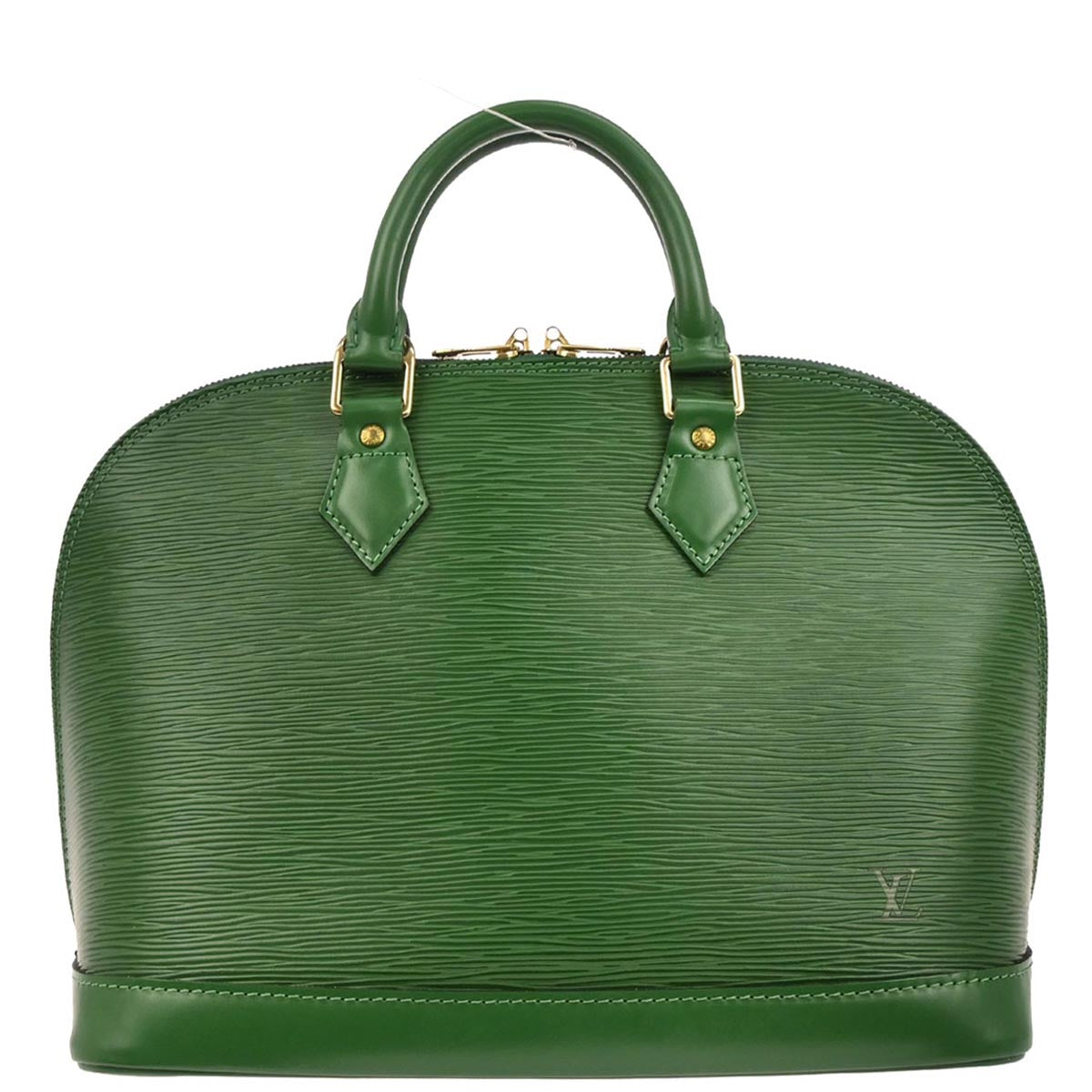 Louis Vuitton 1999 Green Epi Alma Handbag M52144