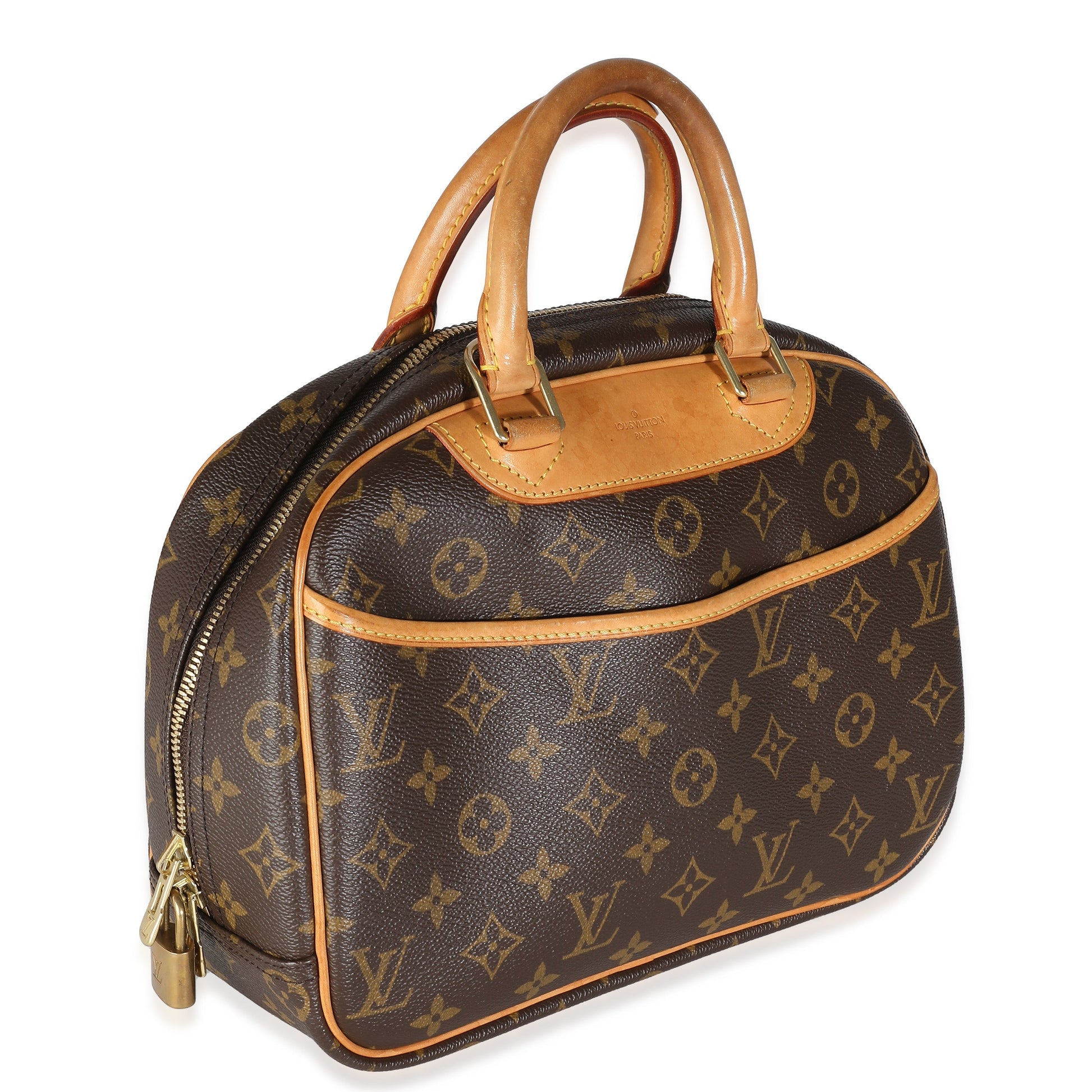 Luxury Women's Handbag | Louis Vuitton Brown Monogram Canvas Trouville