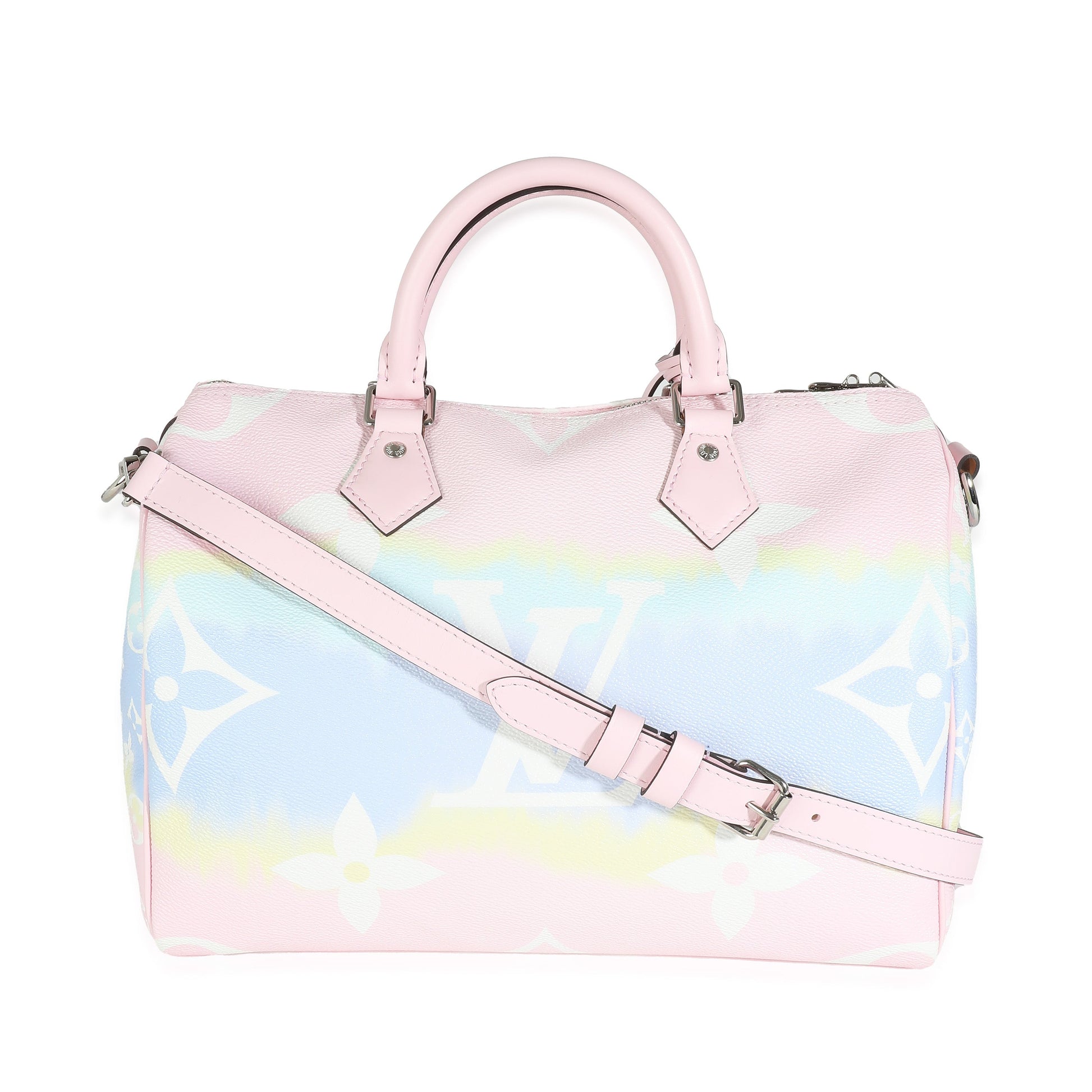 Louis Vuitton Pastel Monogram Canvas Escale Speedy Bandouliere 30
