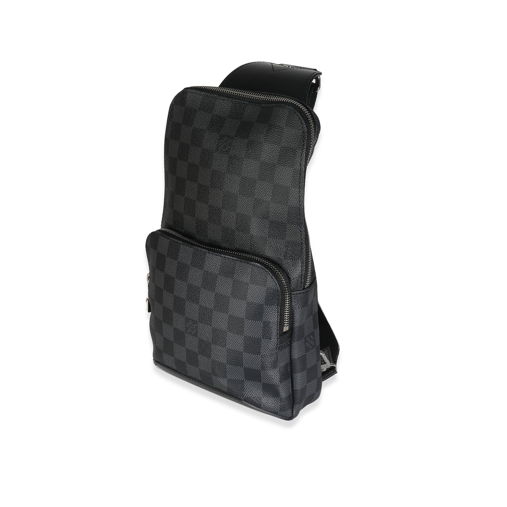 Luxury Women's Handbag | Louis Vuitton Damier Graphite Canvas Avenue Sling Bag