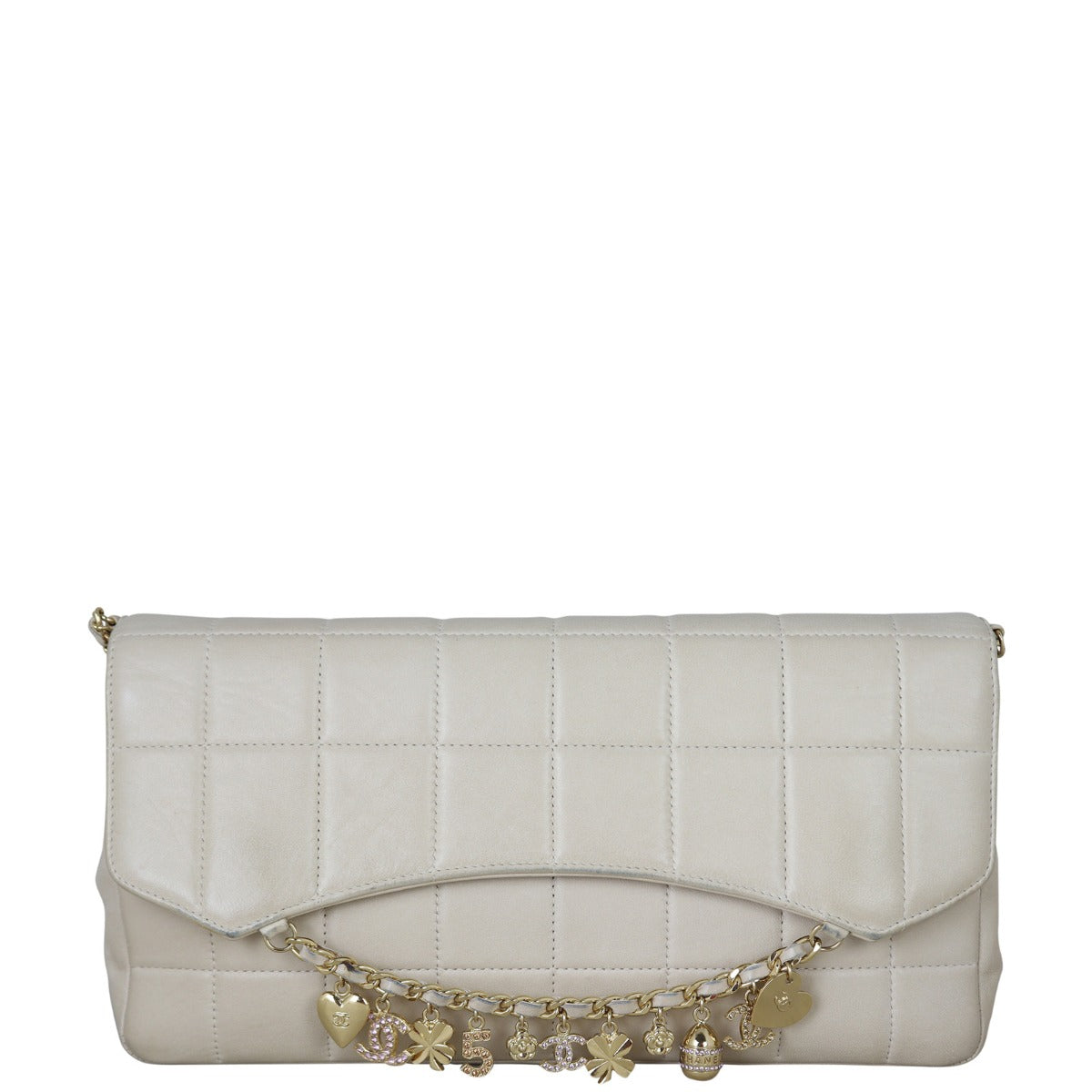 Chanel Chocolate Bar Charm Flap Bag