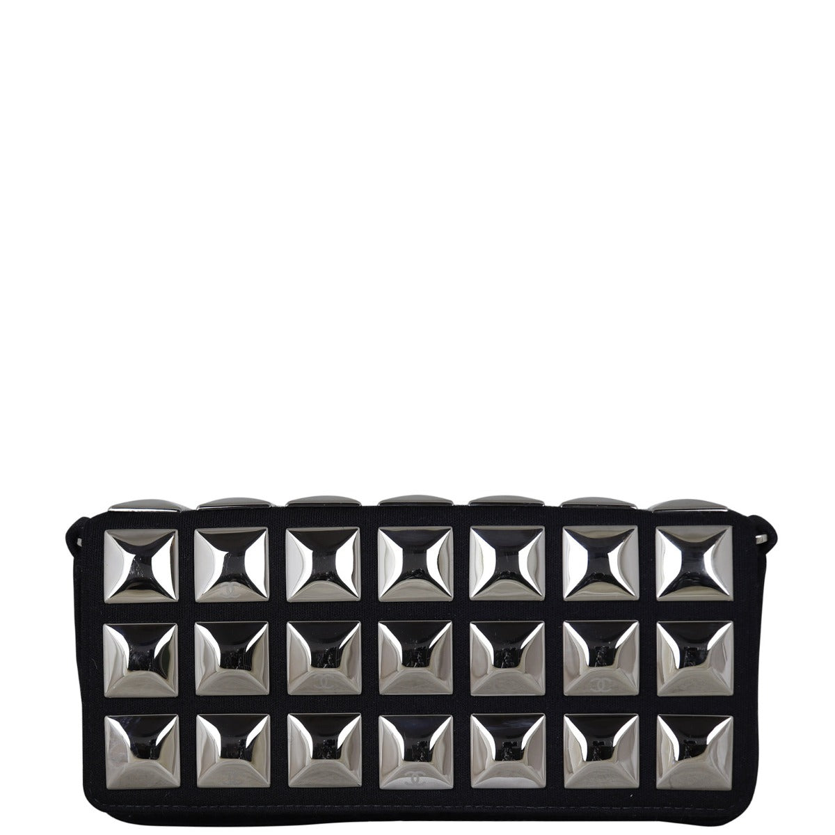 Chanel Chocolate Bar Pyramid Stud Flap Bag