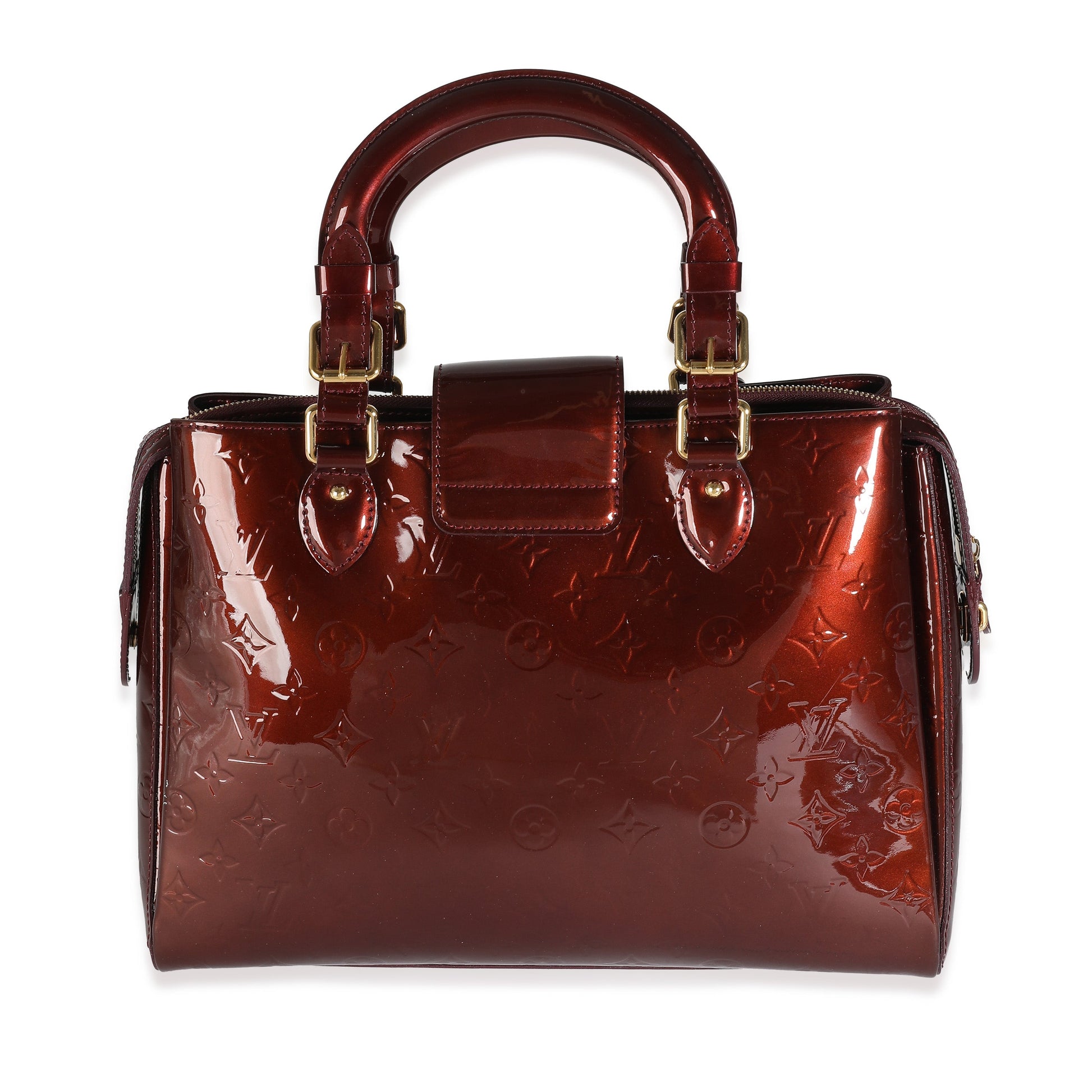 Louis Vuitton Griotte Monogram Vernis Melrose Avenue