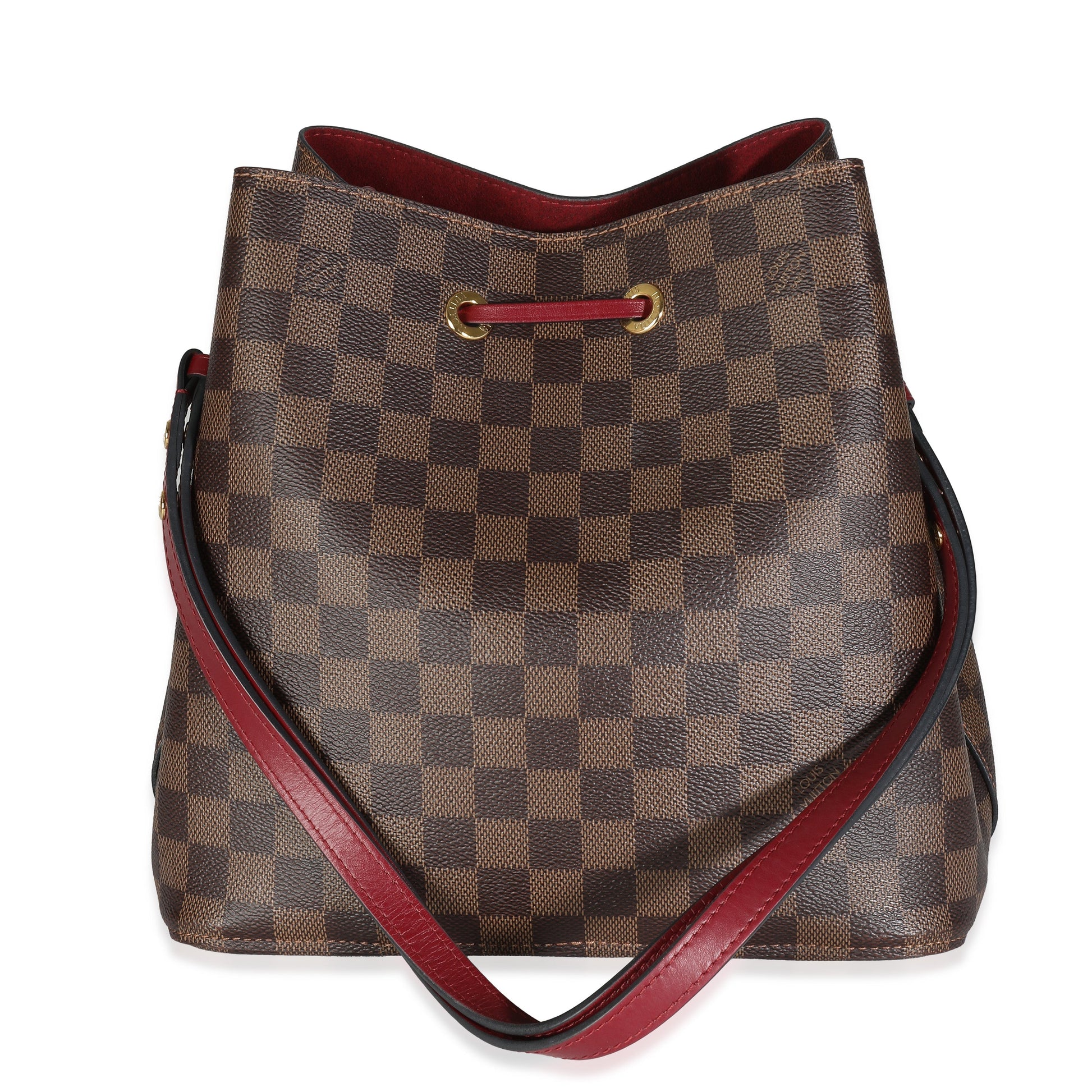 Luxury Women's Handbag | Louis Vuitton Berry Damier Ebene Canvas NeoNoe MM