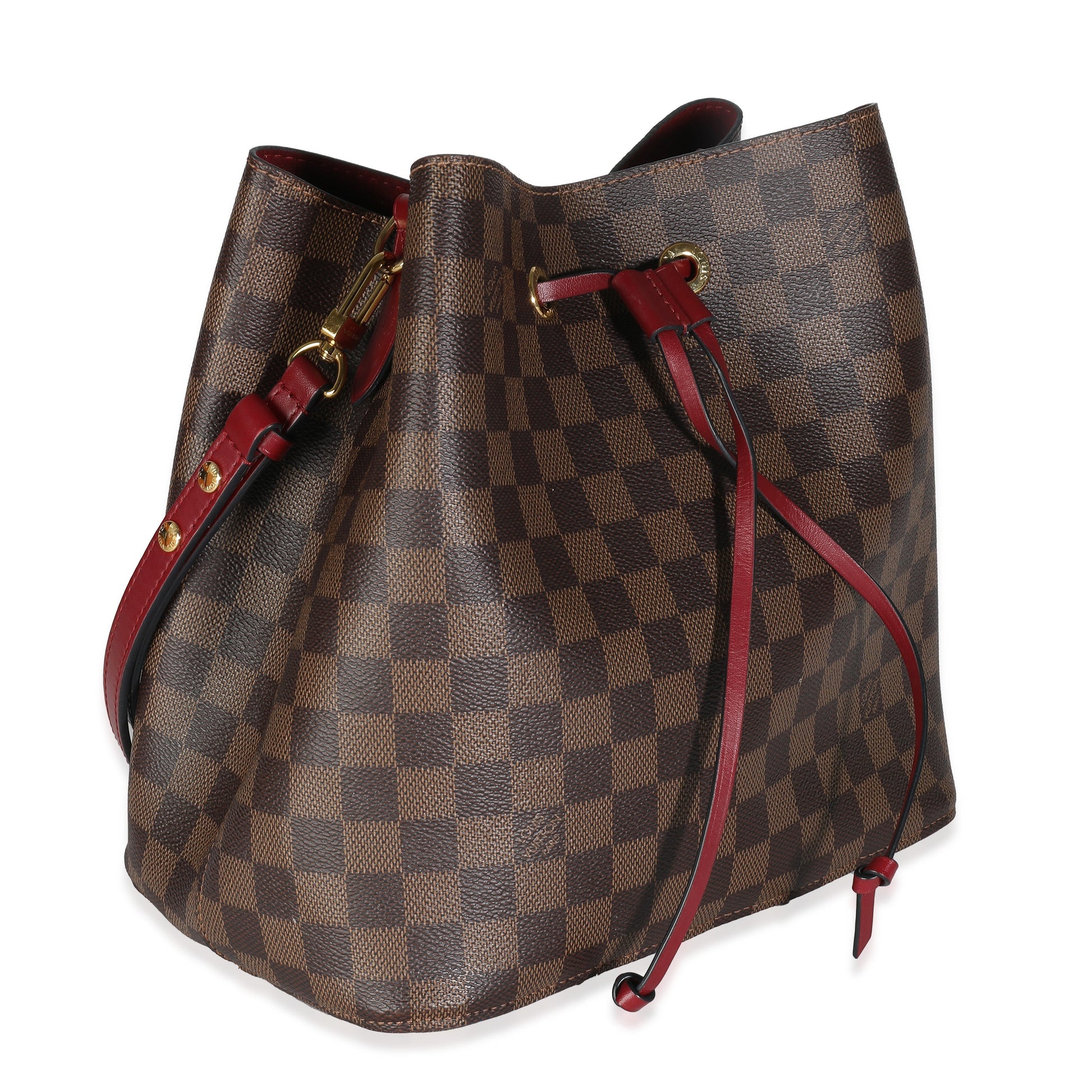 Luxury Women's Handbag | Louis Vuitton Berry Damier Ebene Canvas NeoNoe MM