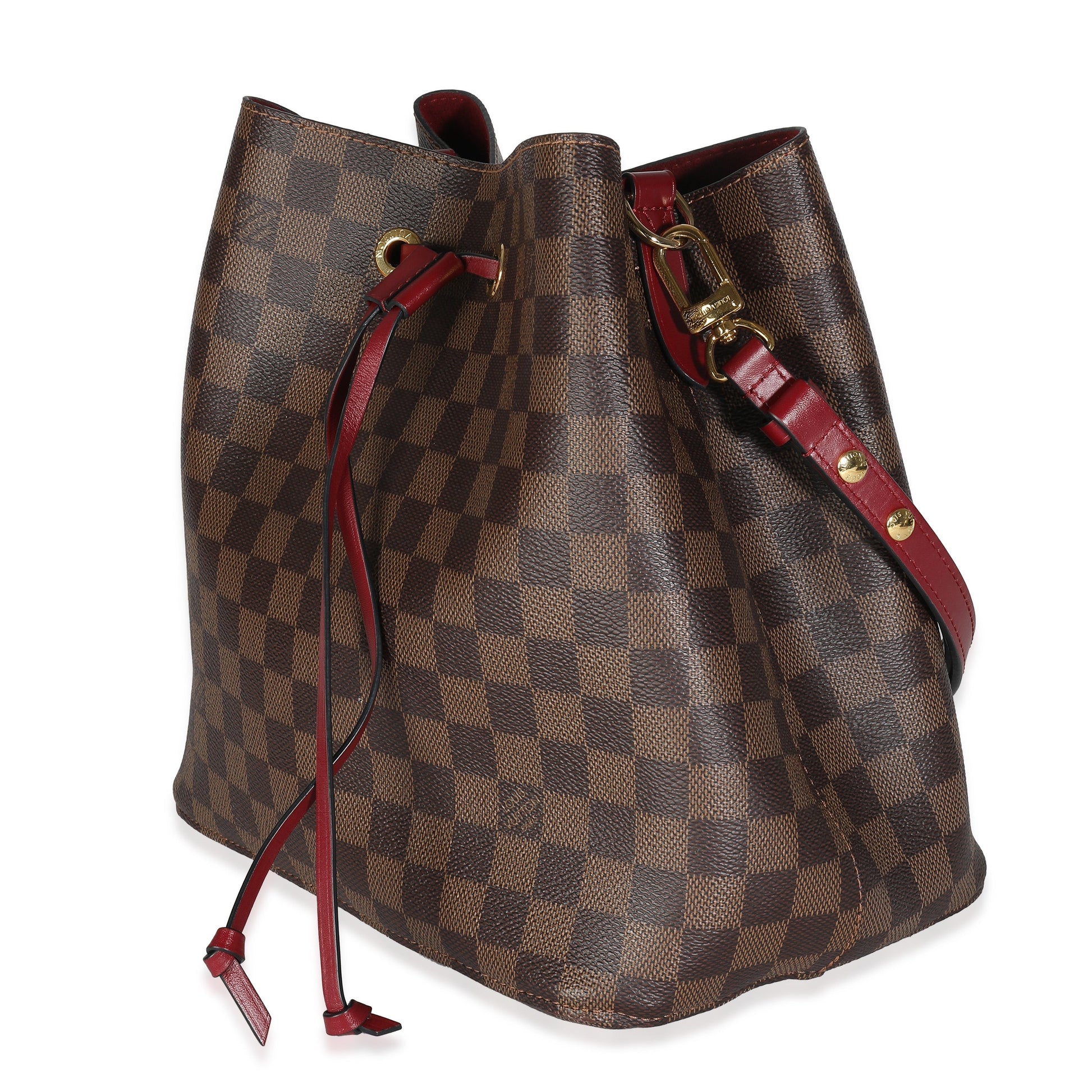 Luxury Women's Handbag | Louis Vuitton Berry Damier Ebene Canvas NeoNoe MM
