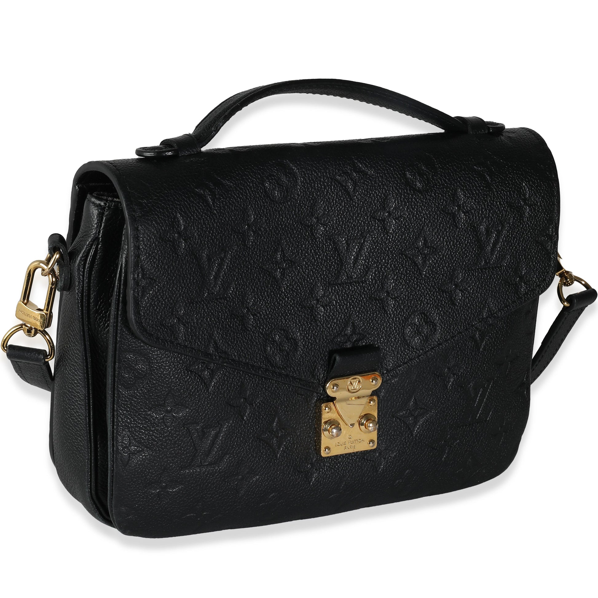 Louis Vuitton Black Empreinte Pochette Metis