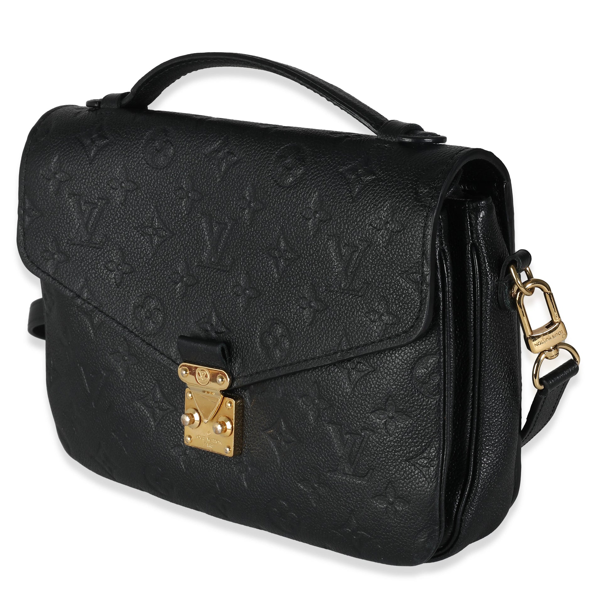 Louis Vuitton Black Empreinte Pochette Metis