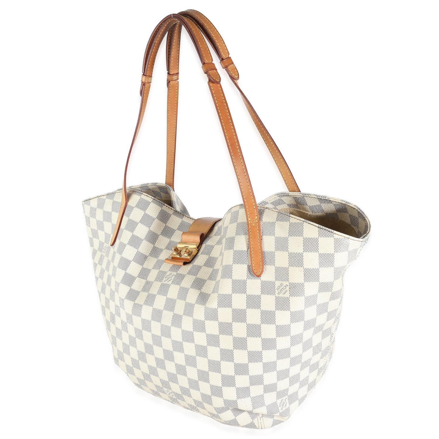 Luxury Women's Handbag | Louis Vuitton Damier Azur Canvas Sarina PM