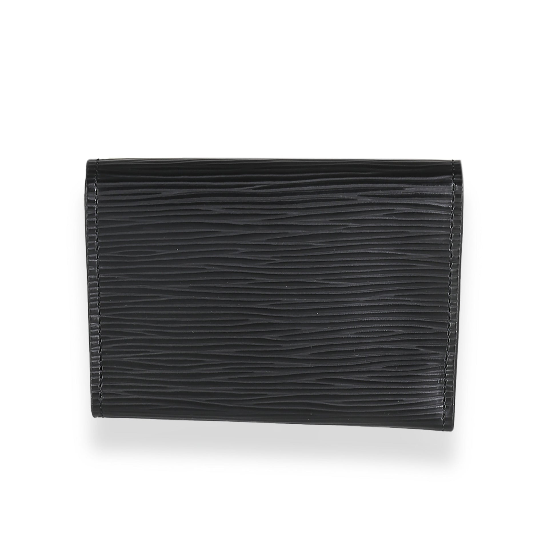 Louis Vuitton Black Epi Business Card Holder