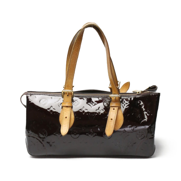 LOUIS VUITTON Handbag Monogram Vernis Amarrant Rosewood Avenue Vernis Shoulder Bag Women