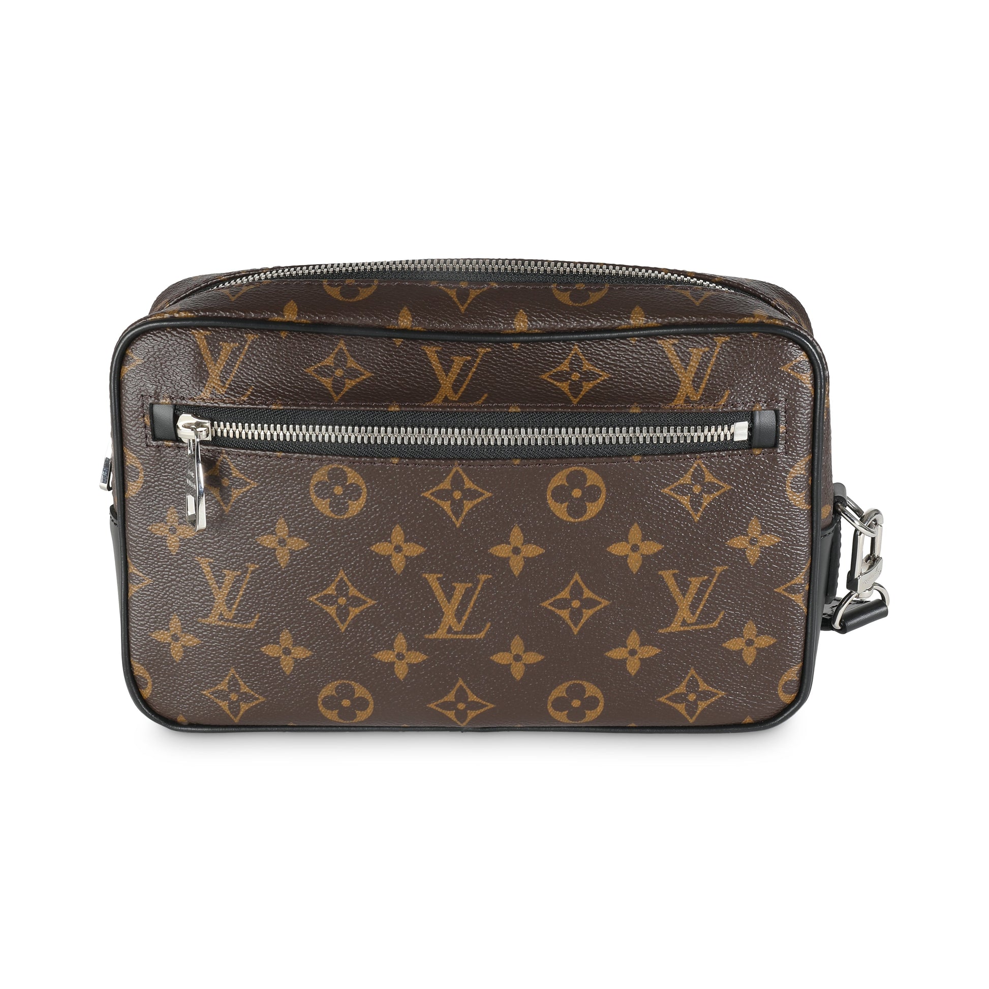 Luxury Women's Clutch Bag | Louis Vuitton Monogram Macassar Canvas Kasai Clutch