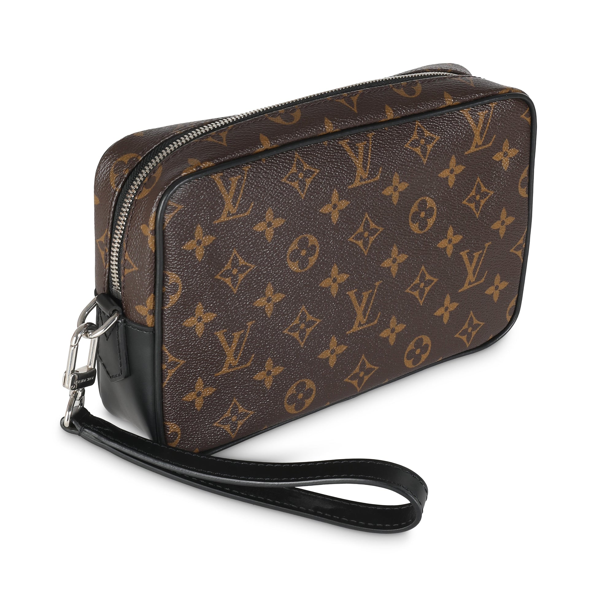 Luxury Women's Clutch Bag | Louis Vuitton Monogram Macassar Canvas Kasai Clutch