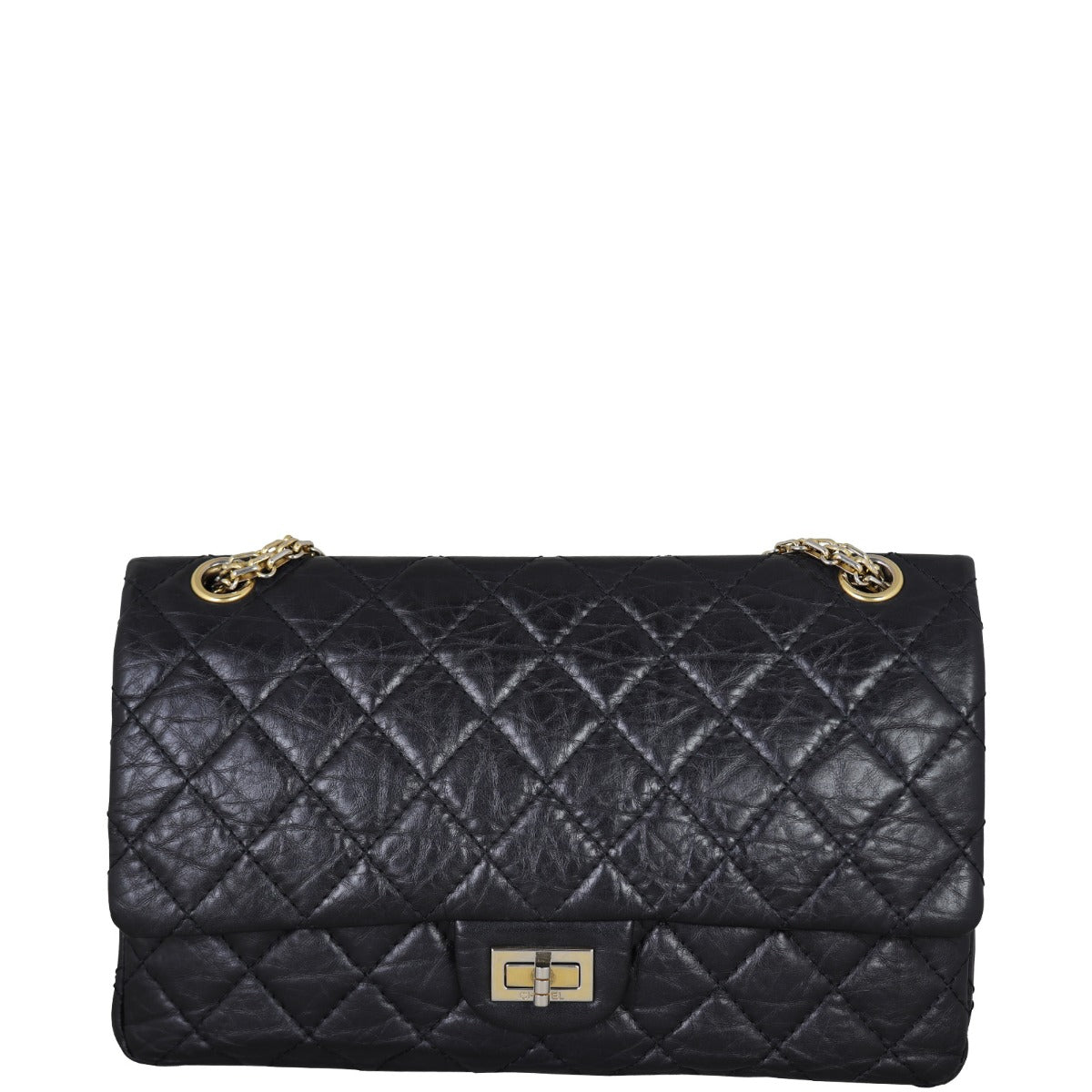 Chanel 2.55 Reissue 226 Double Flap Bag | Black 13 Series