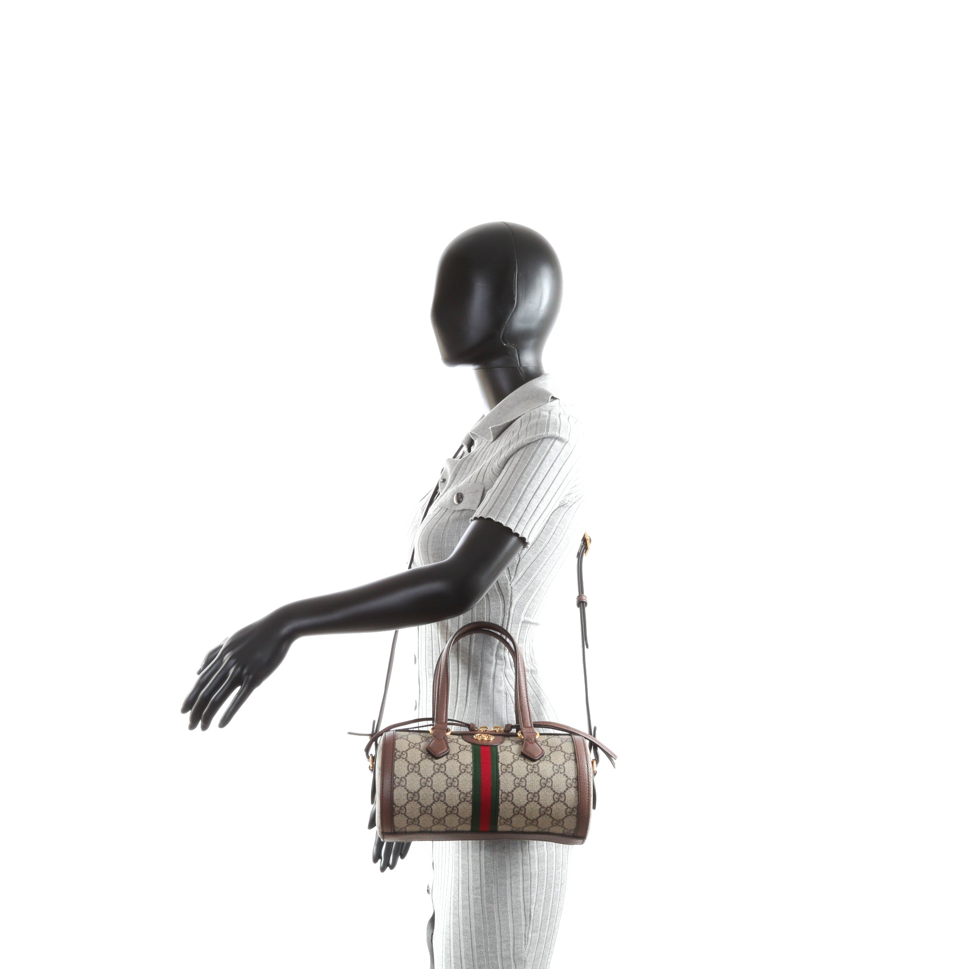 Gucci Leather Canvas Crossbody
