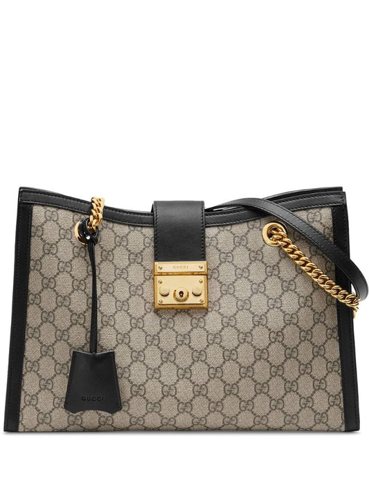 Gucci Chain Leather Tote