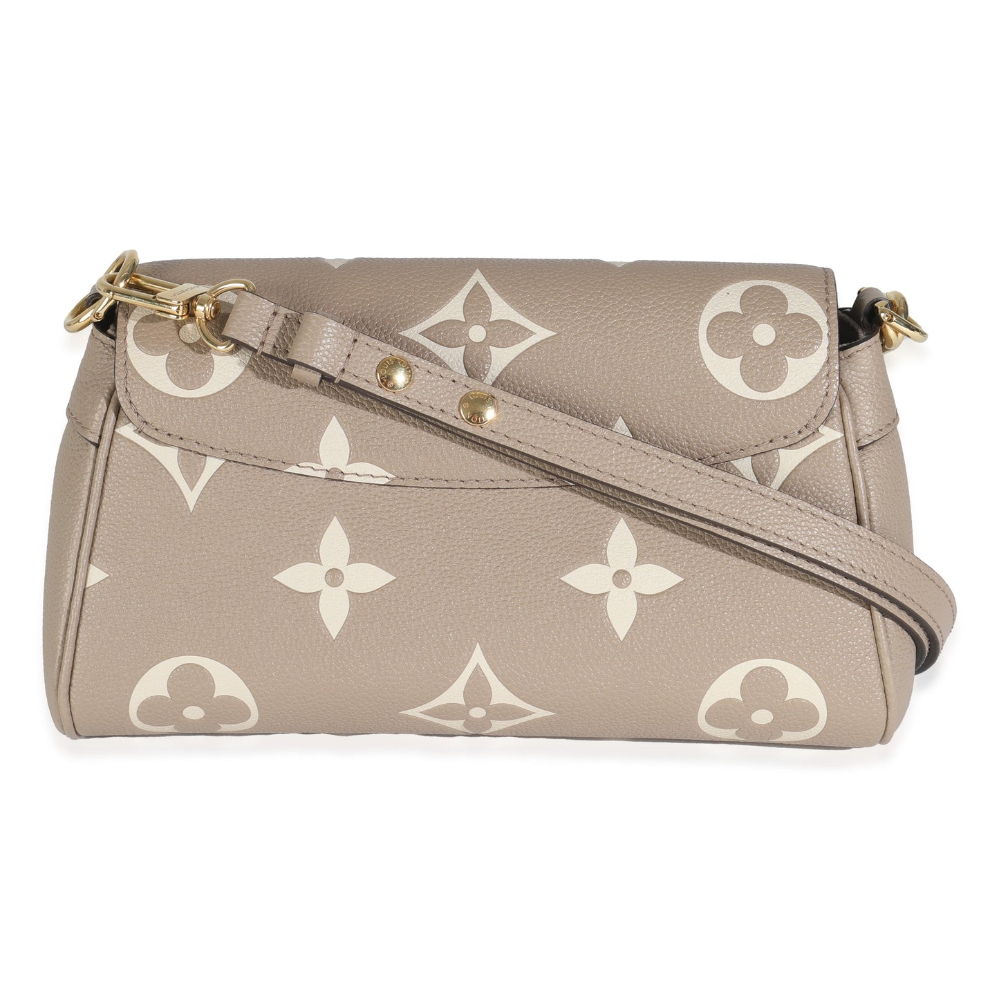 Designer Women's Crossbody Bag | Louis Vuitton Tourterelle Creme Empreinte Monogram Giant Favorite