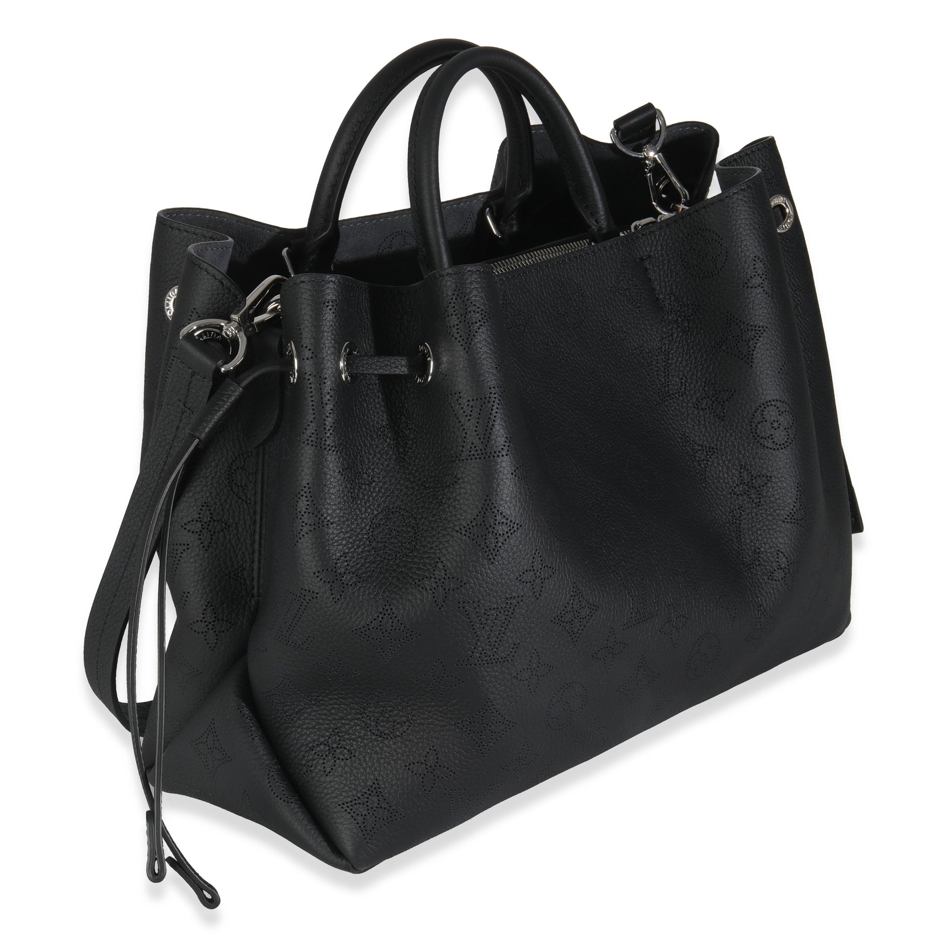 Louis Vuitton Black Monogram Mahina Bella Tote