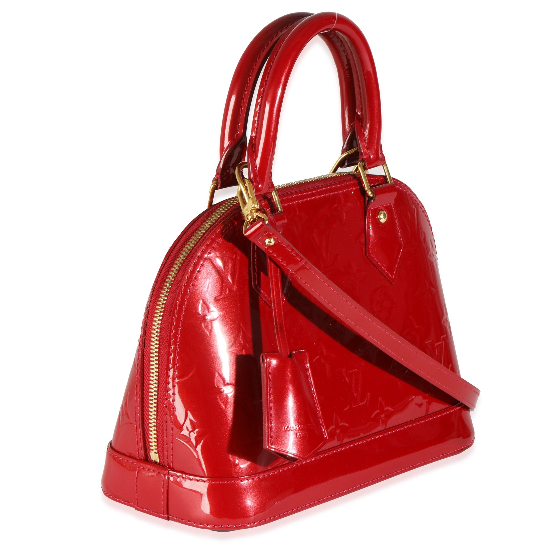 Luxury Women's Handbag | Louis Vuitton Cherry Monogram Vernis Alma BB
