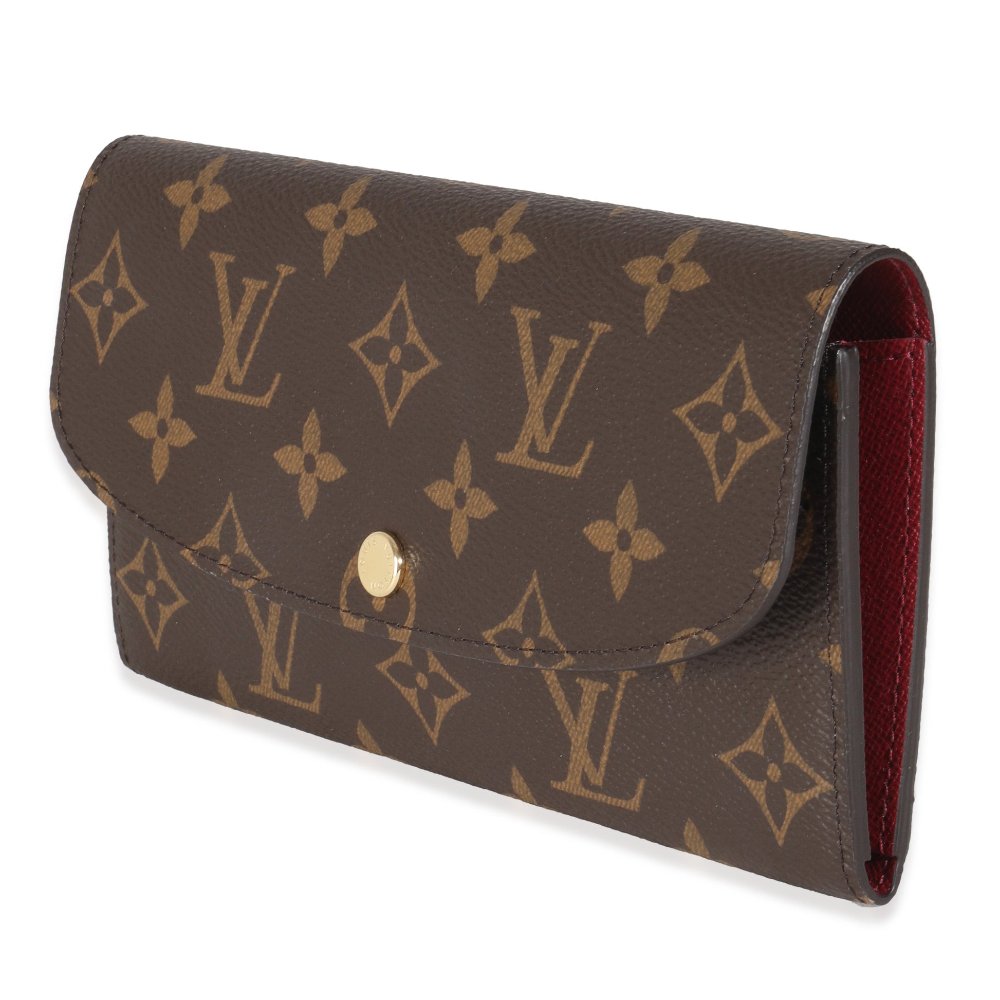 Louis Vuitton Fuchsia Monogram Canvas Emilie Wallet
