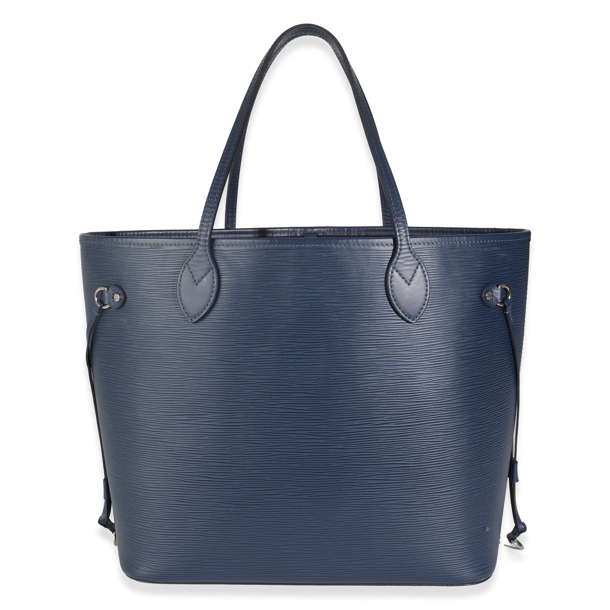 Luxury Women's Tote Bag | Louis Vuitton Blue Celeste Epi Neverfull MM