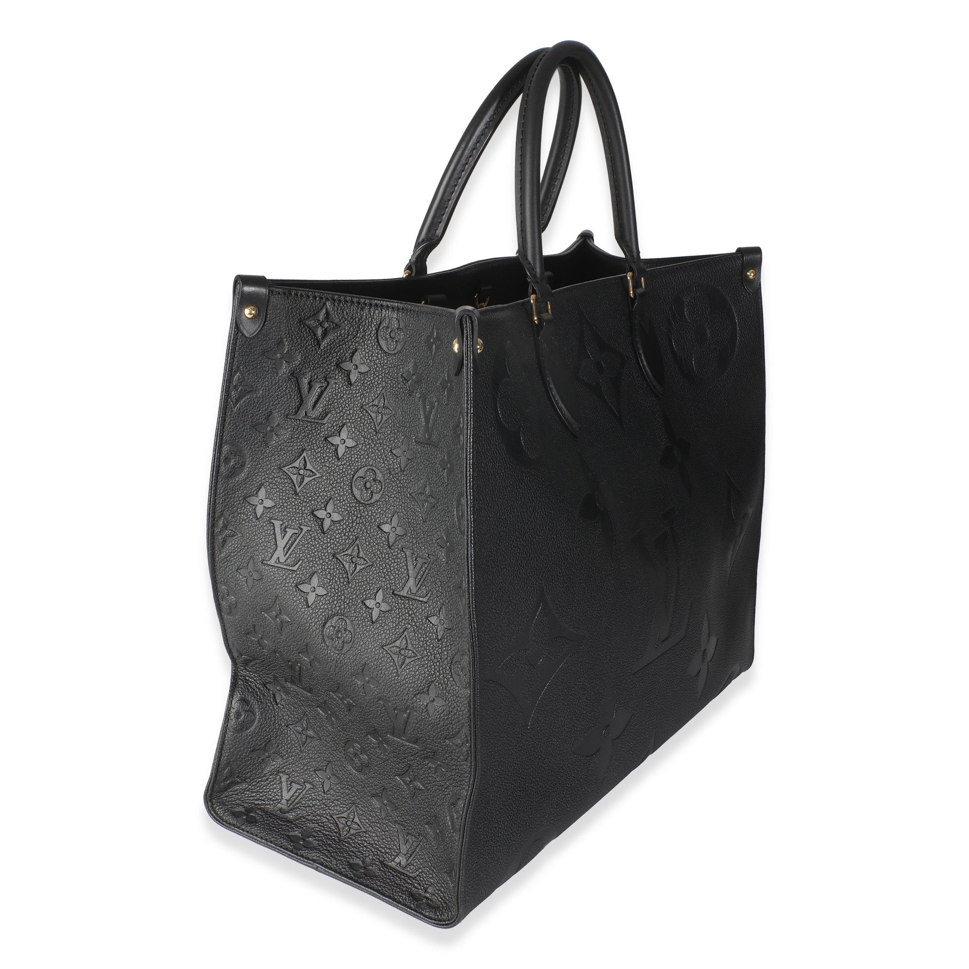 Louis Vuitton Black Monogram Empreinte Onthego GM