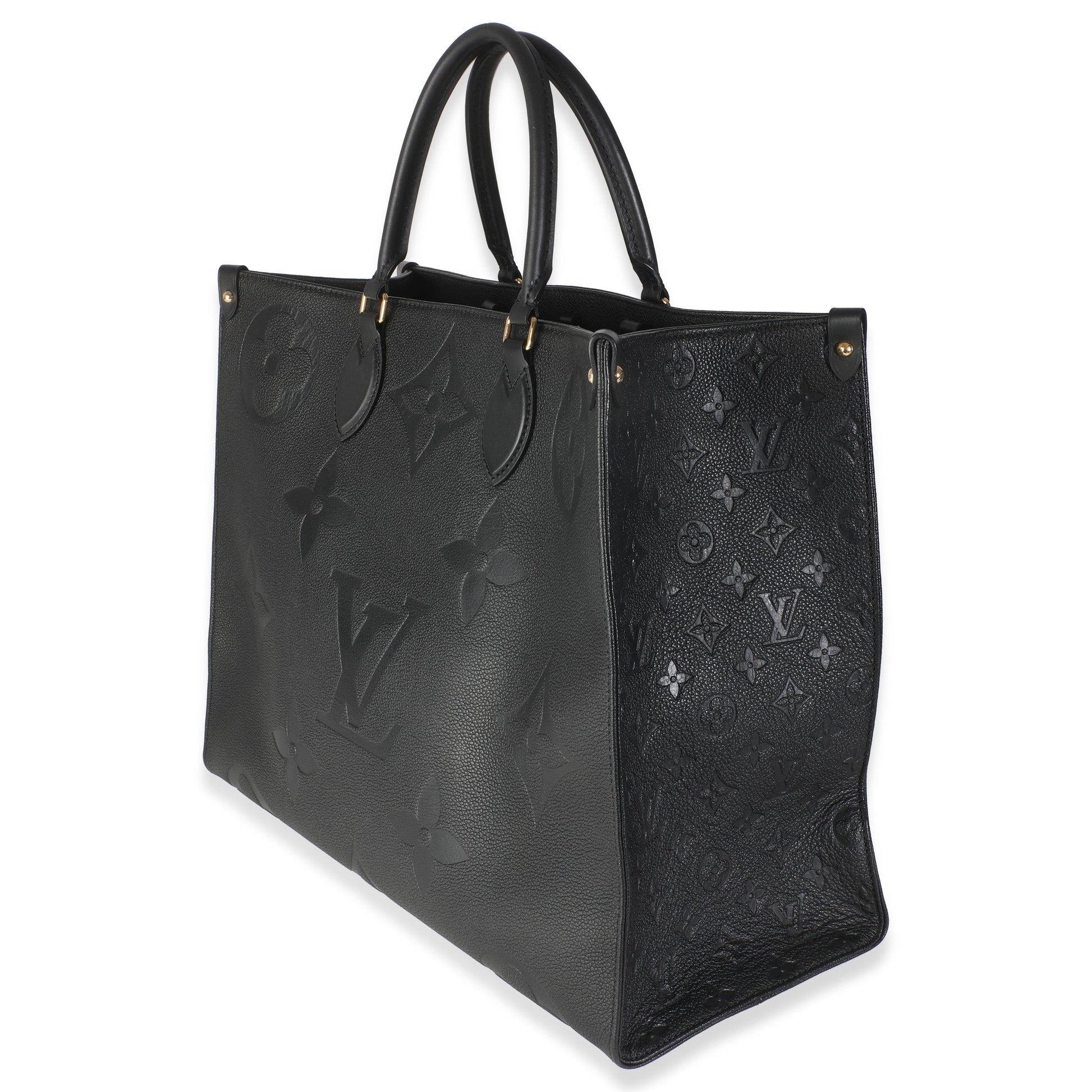 Louis Vuitton Black Monogram Empreinte Onthego GM