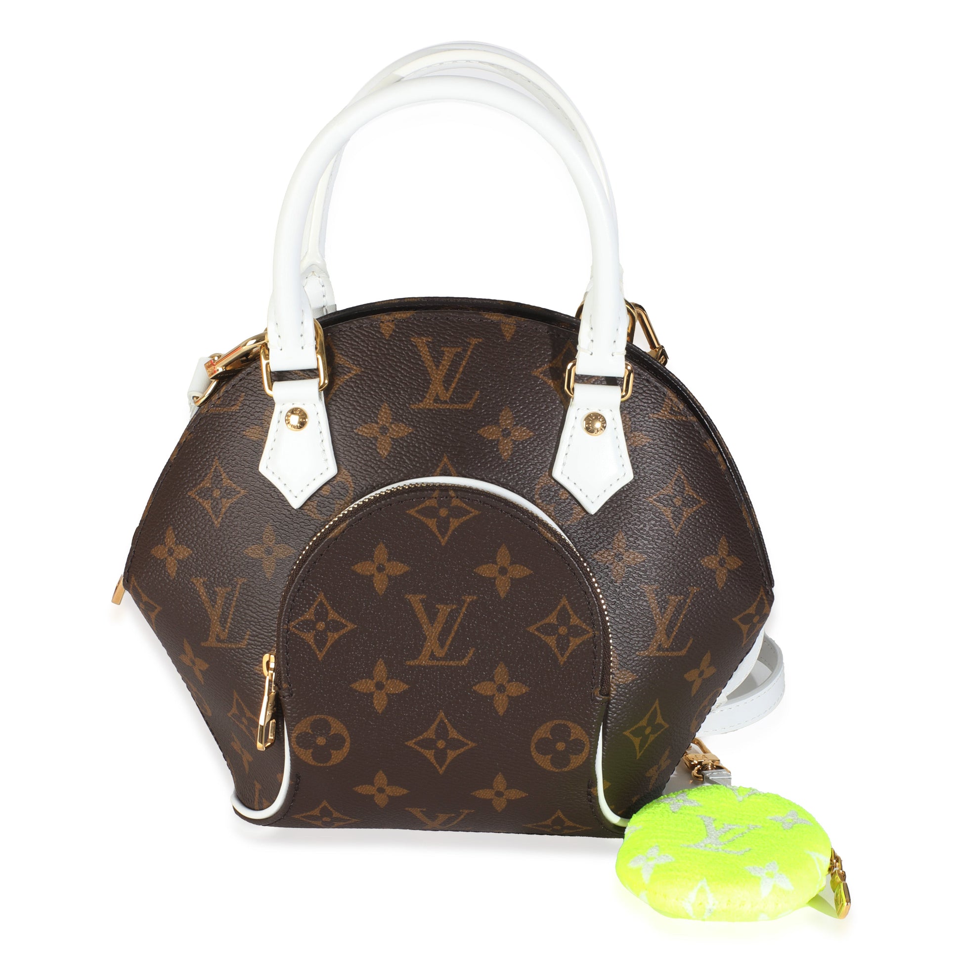 Louis Vuitton White Monogram CanvasMatch Ellipse BB