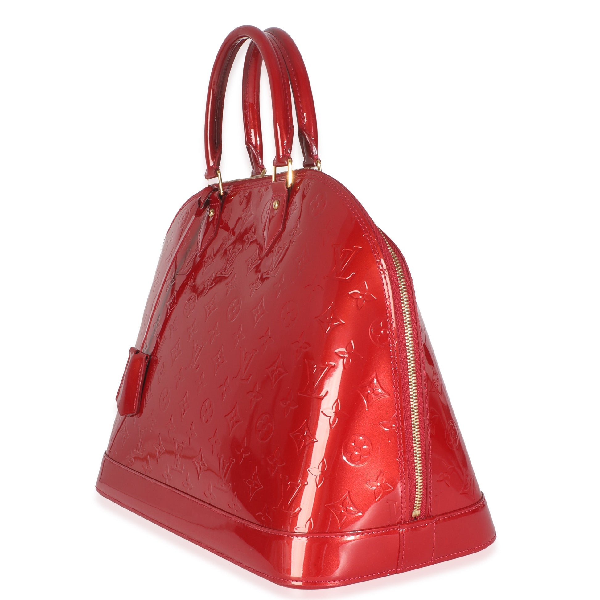 Luxury Women's Handbag | Louis Vuitton Pomme DAmour Monogram Vernis Alma GM