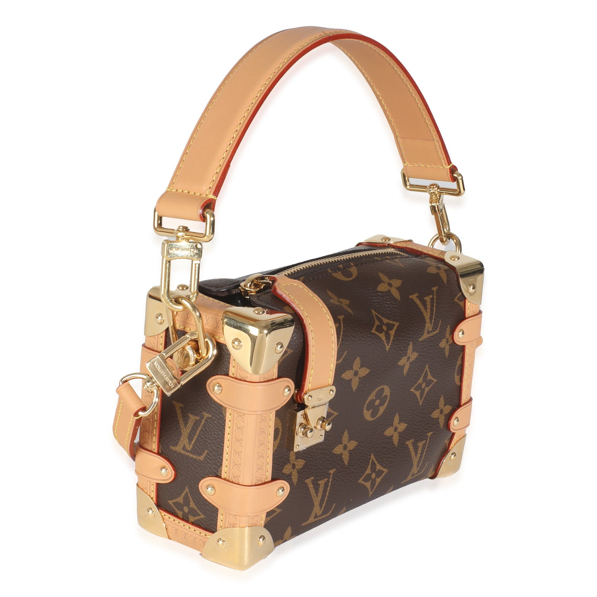 Luxury Women's Handbag | Louis Vuitton Monogram Canvas Side Trunk PM