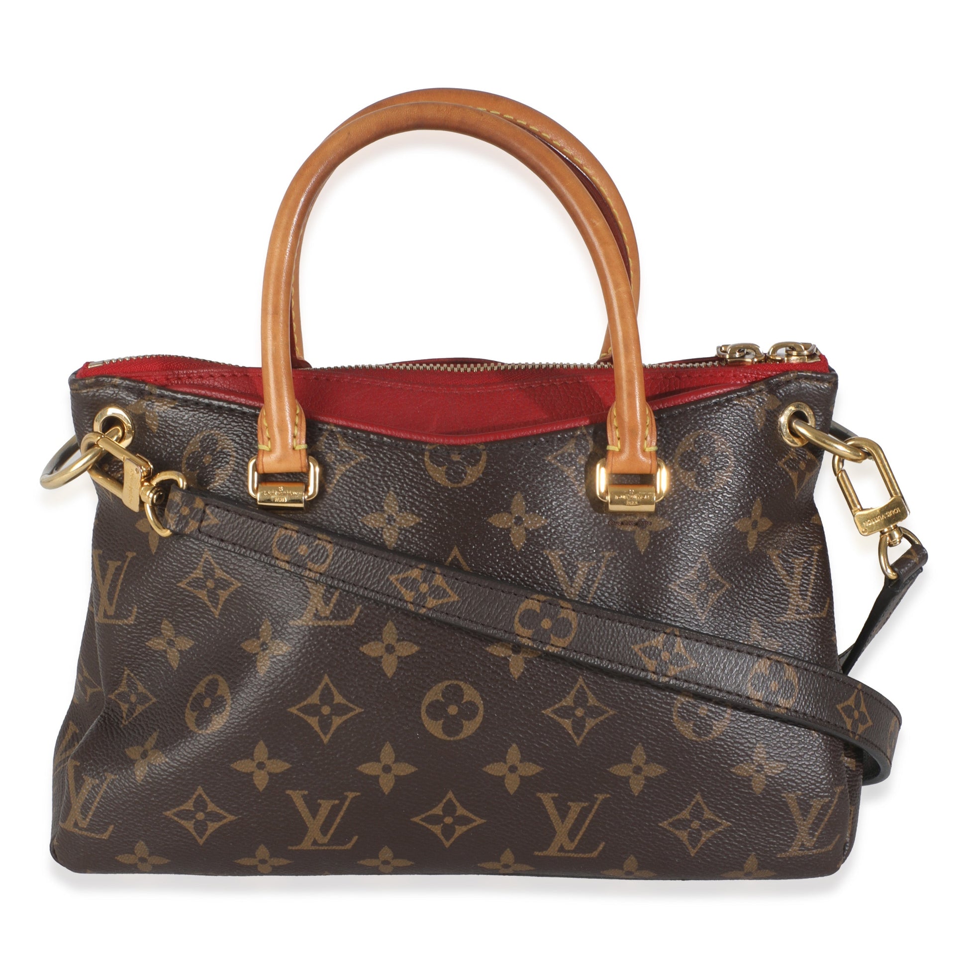Luxury Women's Handbag | Louis Vuitton Cherry Monogram Canvas Pallas BB