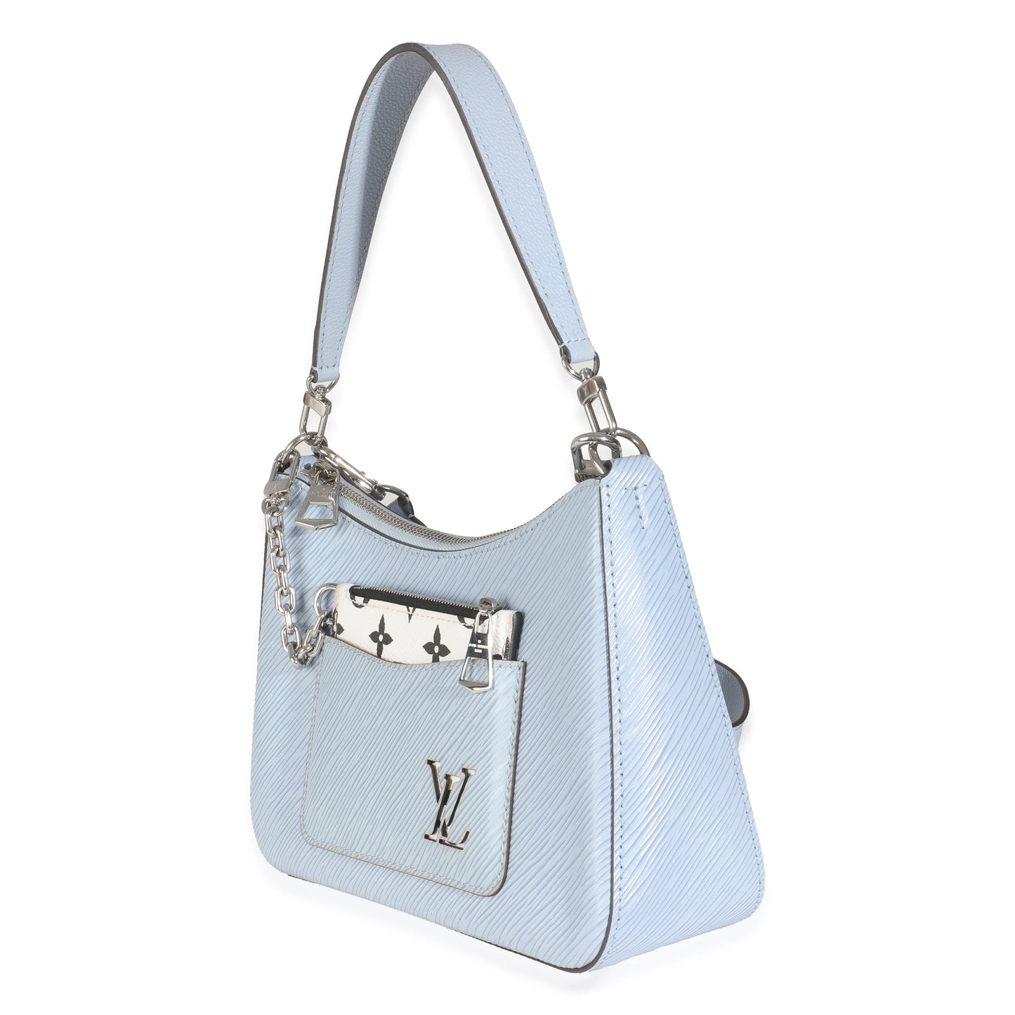 Luxury Women's Handbag | Louis Vuitton Bleu Nuage Epi Marelle