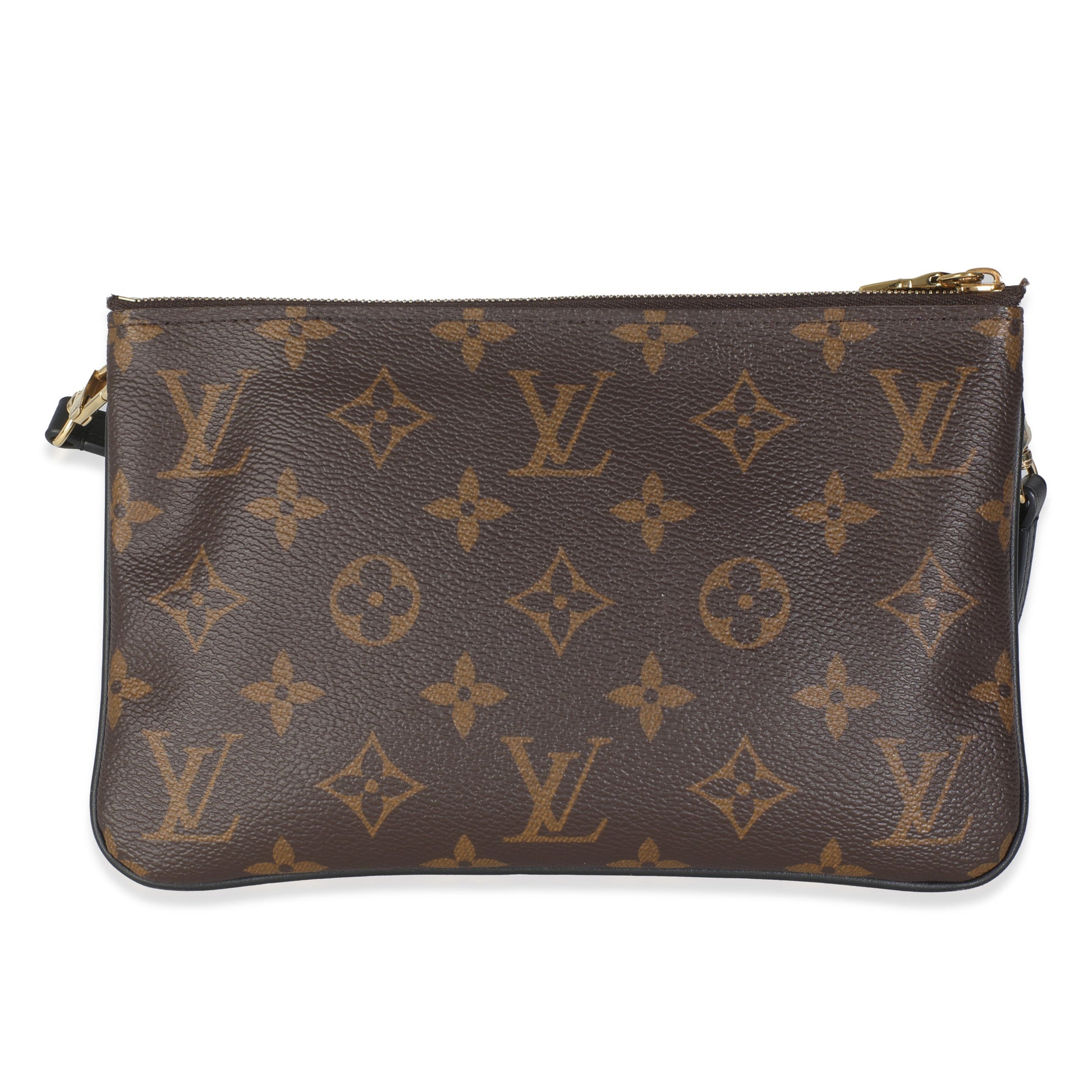 Designer Women's Crossbody Bag | Louis Vuitton Reverse Monogram Canvas Double Zip Pochette
