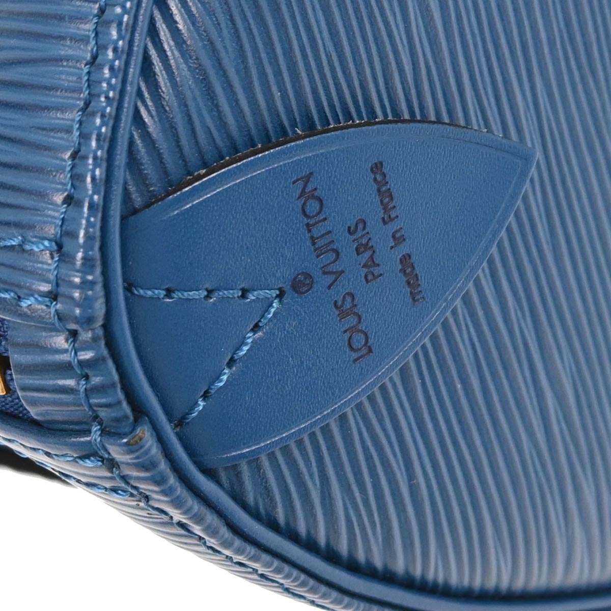 Louis Vuitton 1995 Blue Epi 25 Handbag M43015