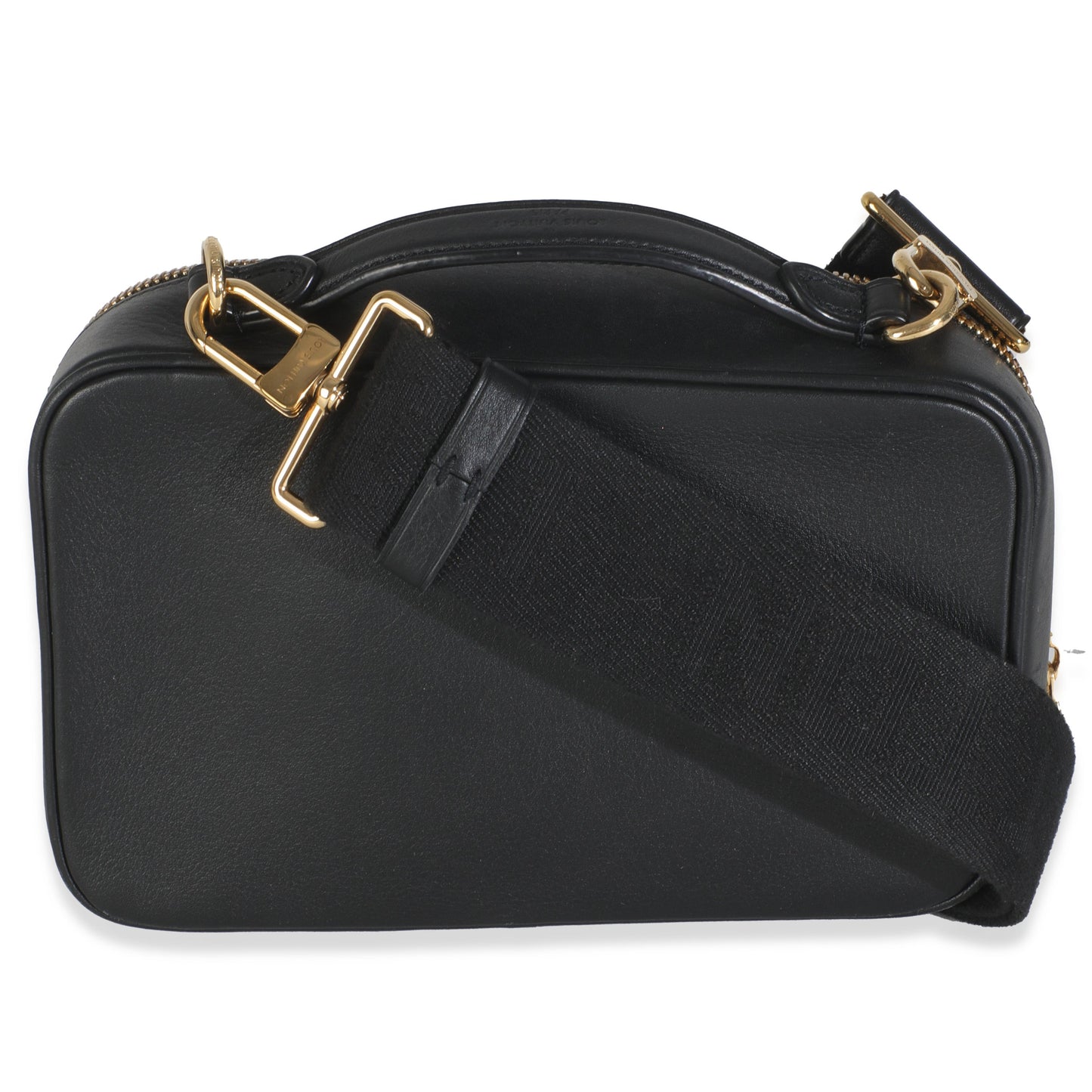 Designer Women's Crossbody Bag | Louis Vuitton Black Monogram Embossed Calfskin Utility Crossbody