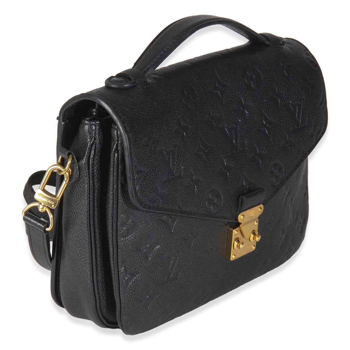 Louis Vuitton Black Monogram Empreinte Pochette Metis