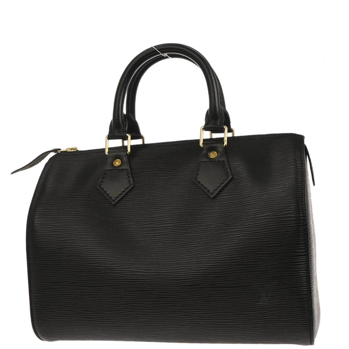 Louis Vuitton Black Epi 25 Handbag M43012