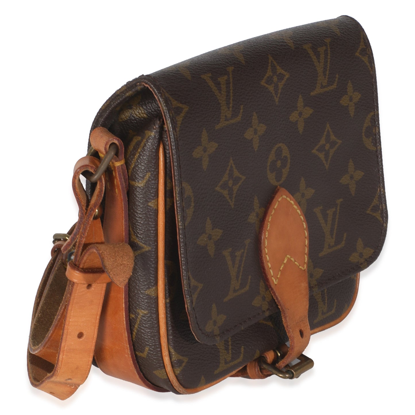 Luxury Women's Handbag | Louis Vuitton Monogram Canvas Cartouchiere 17