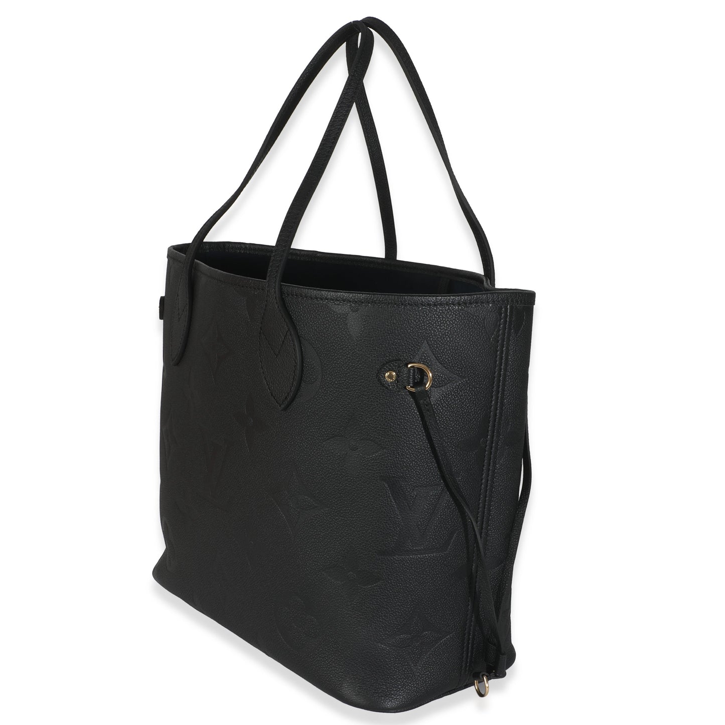Louis Vuitton Black Monogram Empreinte Neverfull MM