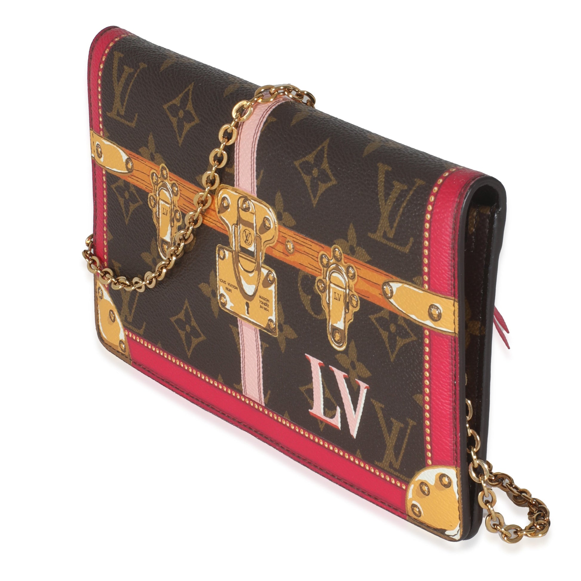 Designer Women's Crossbody Bag | Louis Vuitton Monogram Canvas Summer Trunks Weekend Pochette