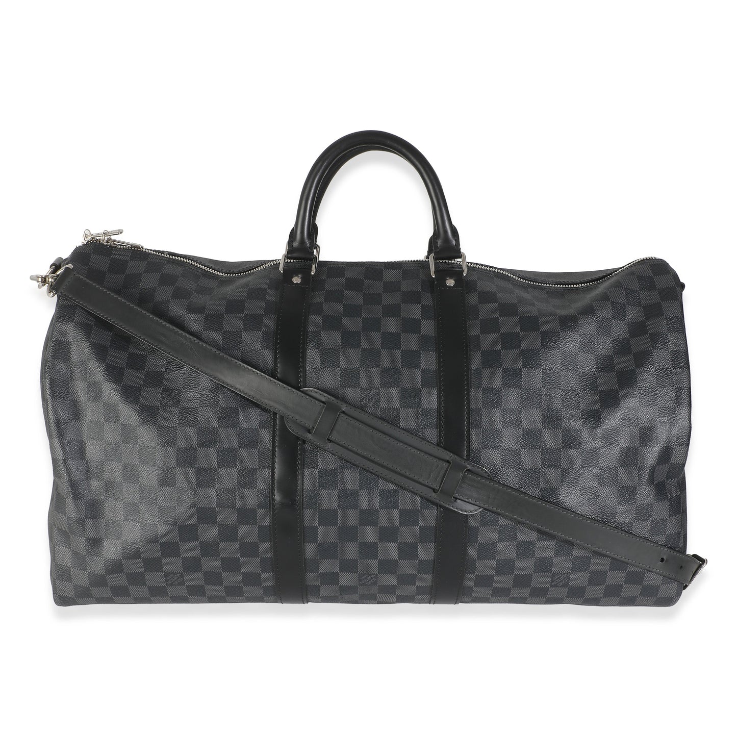 Louis Vuitton Damier Graphite Canvas Keepall Bandouliere 55
