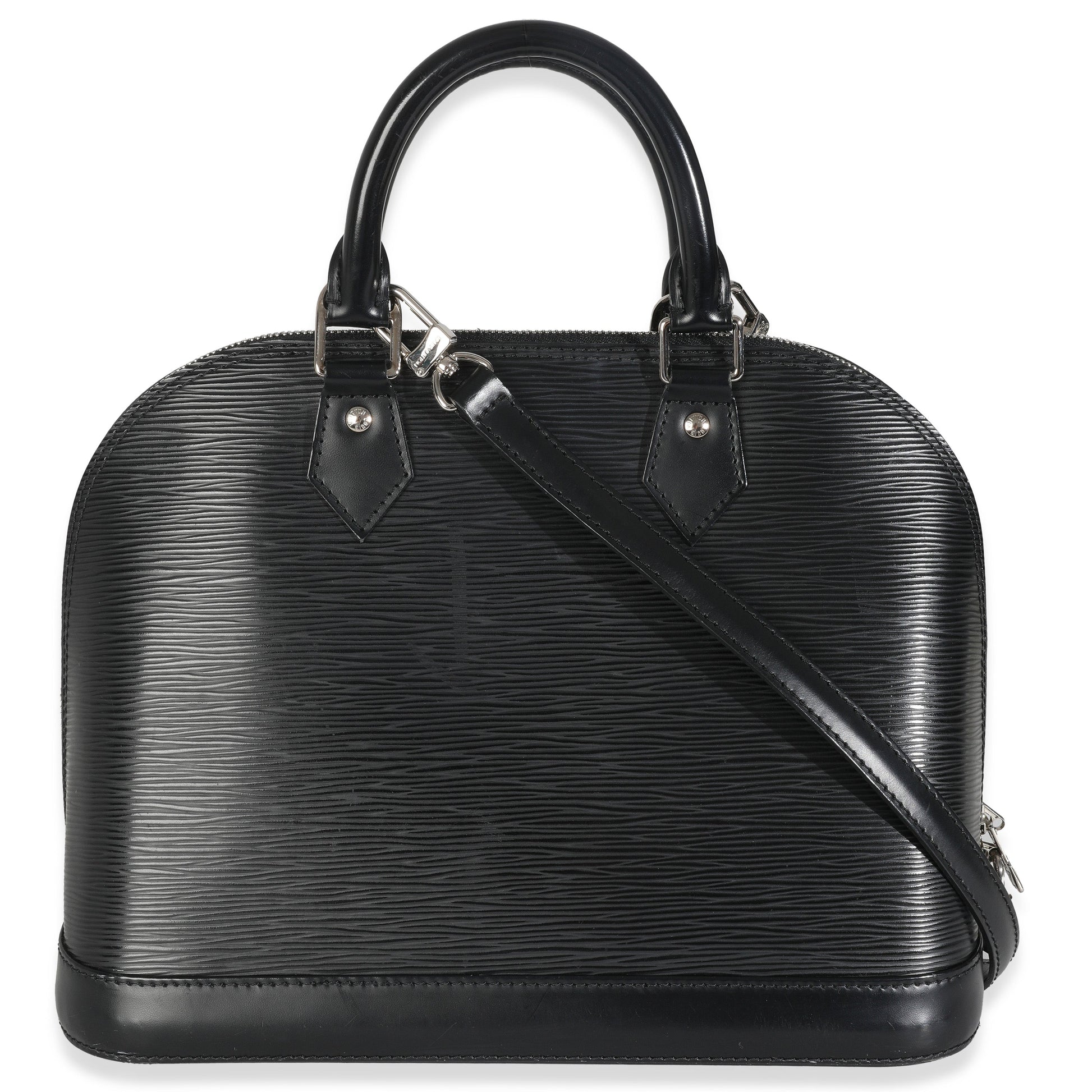 Louis Vuitton Black Epi Alma PM