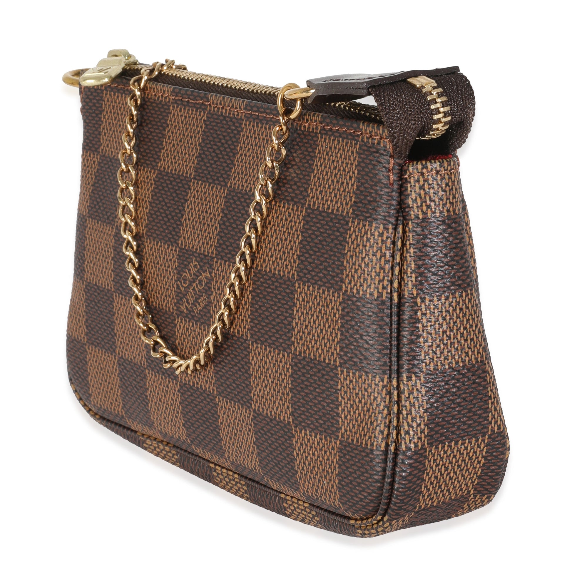 Louis Vuitton Damier Ebene Canvas Mini Pochette Accessoires