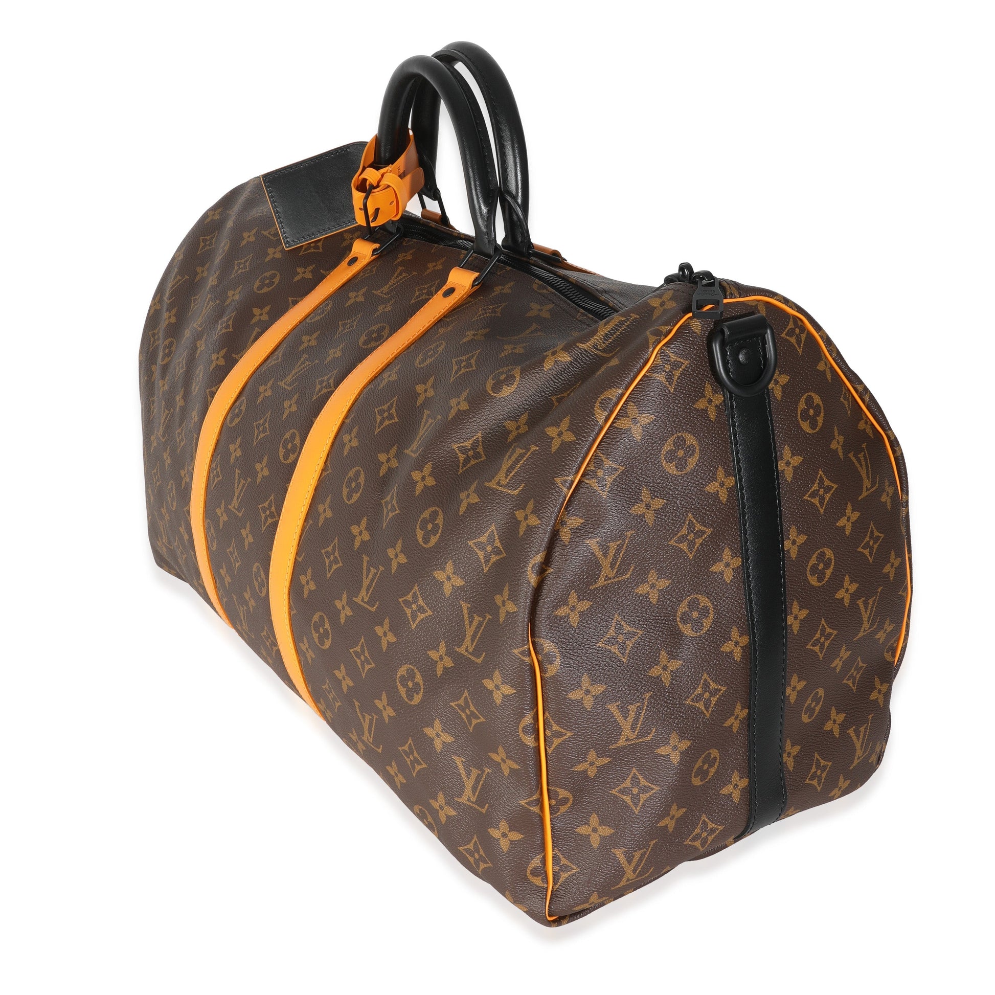 Luxury Women's Handbag | Louis Vuitton Monogram Canvas Radiant Sun Keepall Bandouliere 55
