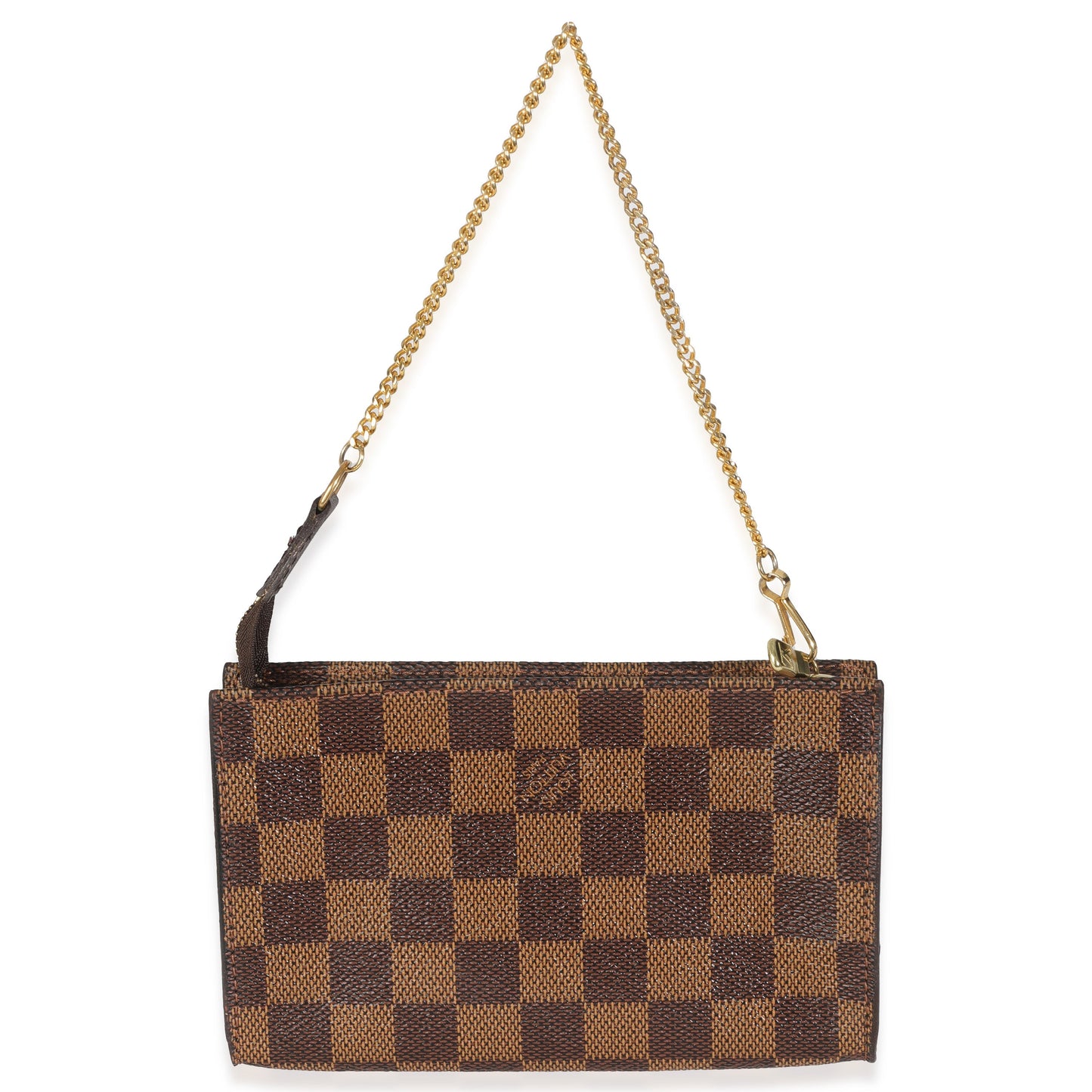 Luxury Women's Clutch Bag | Louis Vuitton Damier Ebene Canvas Marais Bucket Pouch