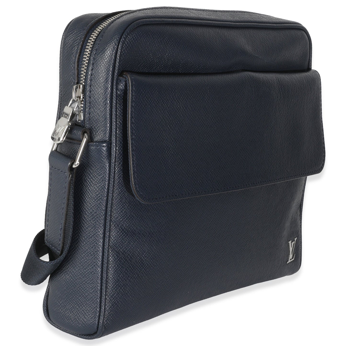 Luxury Women's Handbag | Louis Vuitton Navy Taiga Alex Messenger